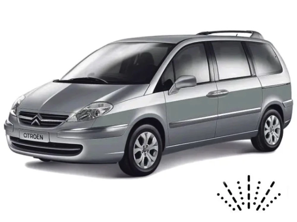 Citroen C8 V3 MPV 06.2002-07.2005 with built-in washer 2002–2005
