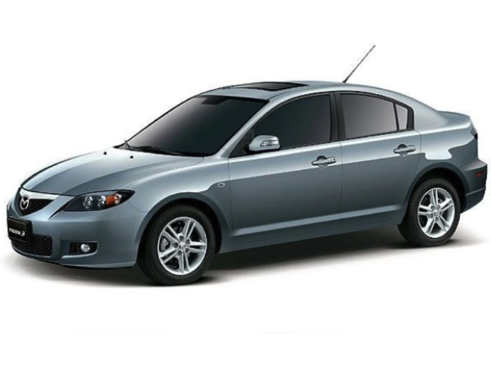 Wycieraczki Mazda 3 2003–2009 BK Japan | EU sedan | side pin front wiper arm