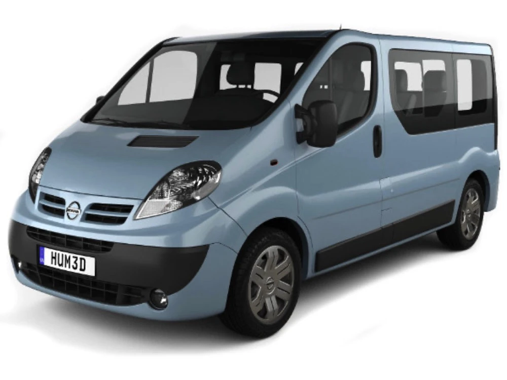 Wycieraczki Nissan Primastar 1 2002–2011 X83 van | lift-up rear door
