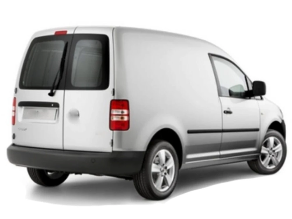 Wycieraczki Volkswagen Caddy 3 2004–2006 van | 02.2004-10.2006 hinged rear doors | side pin front wiper arm | metal rear wiper