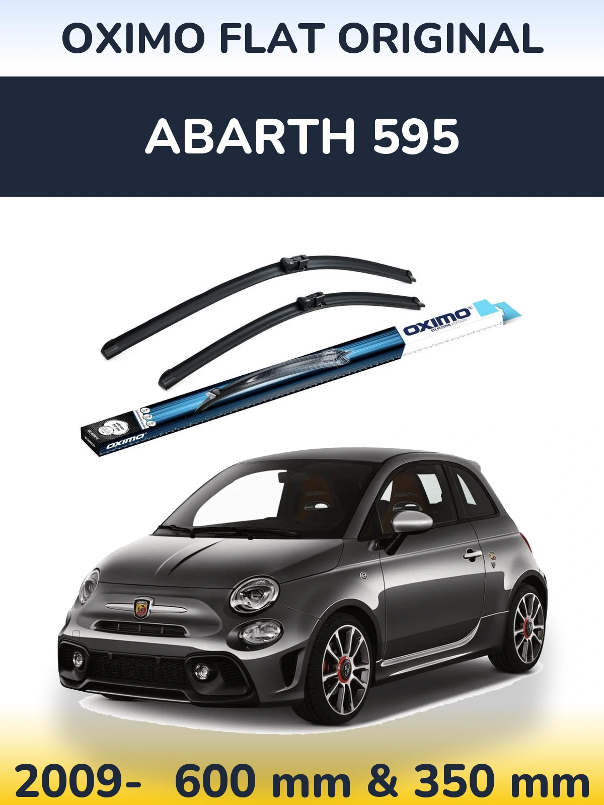Torkarblad Oximo Flat Original för Abarth 595