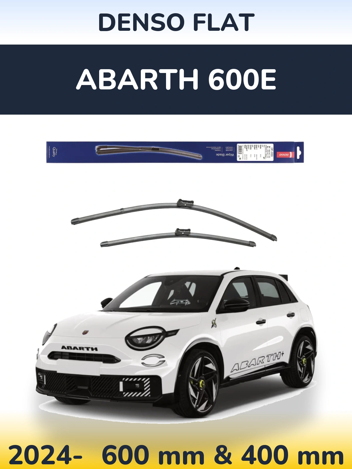 Torkarblad Denso Flat för Abarth 600e