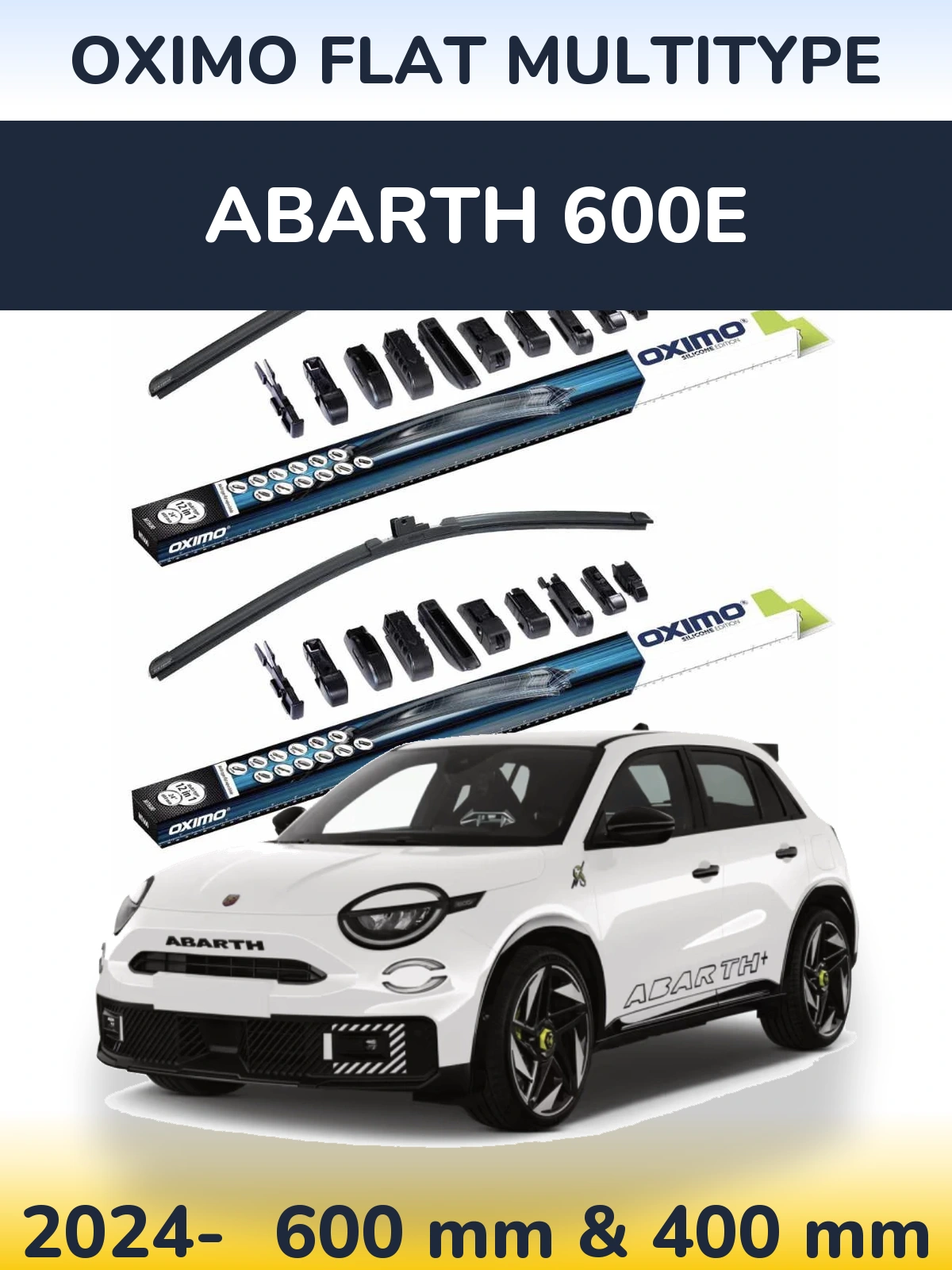 Torkarblad Oximo Flat MultiType för Abarth 600e