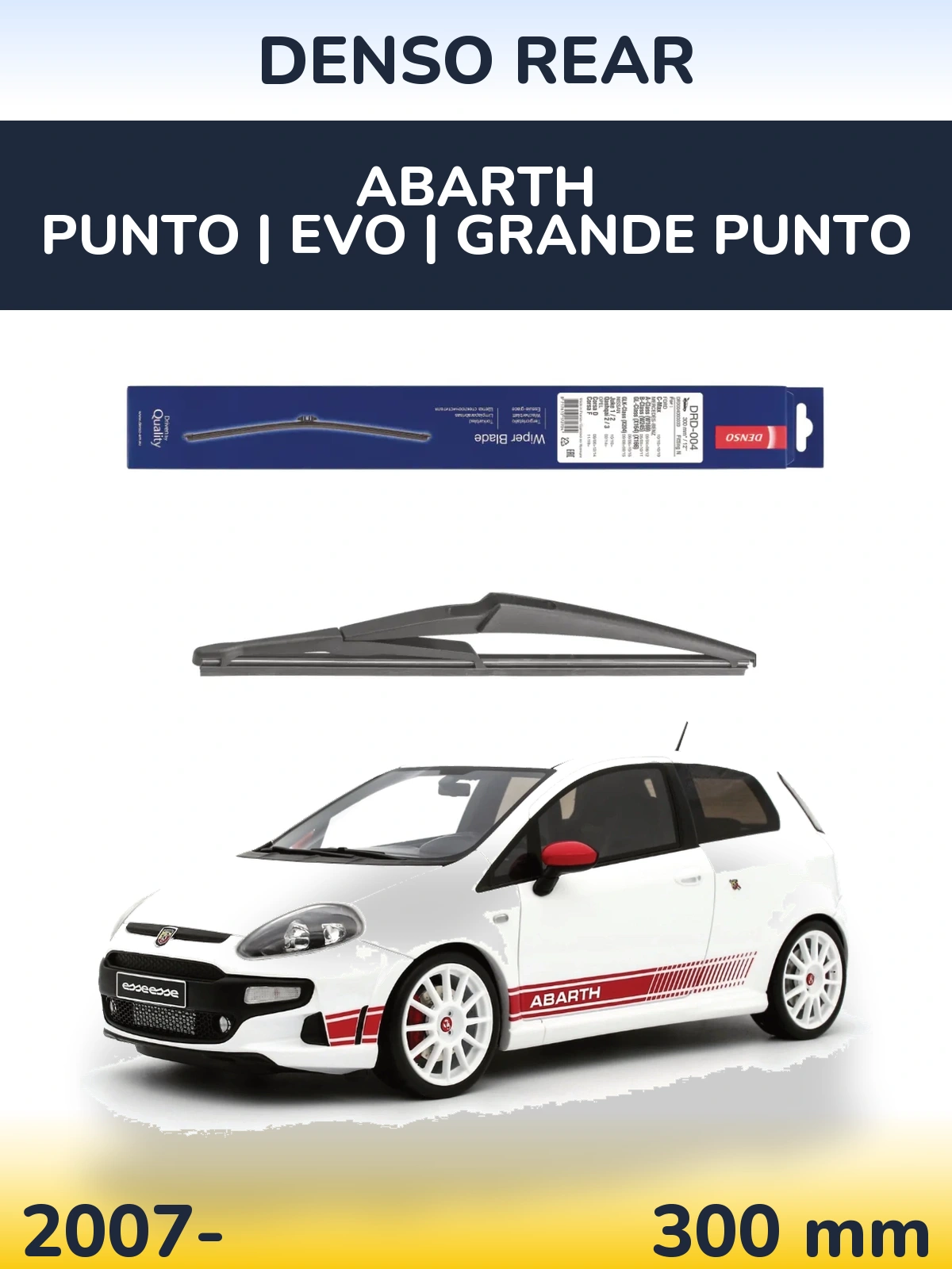Torkarblad Denso Rear för Abarth Punto | Evo | Grande Punto