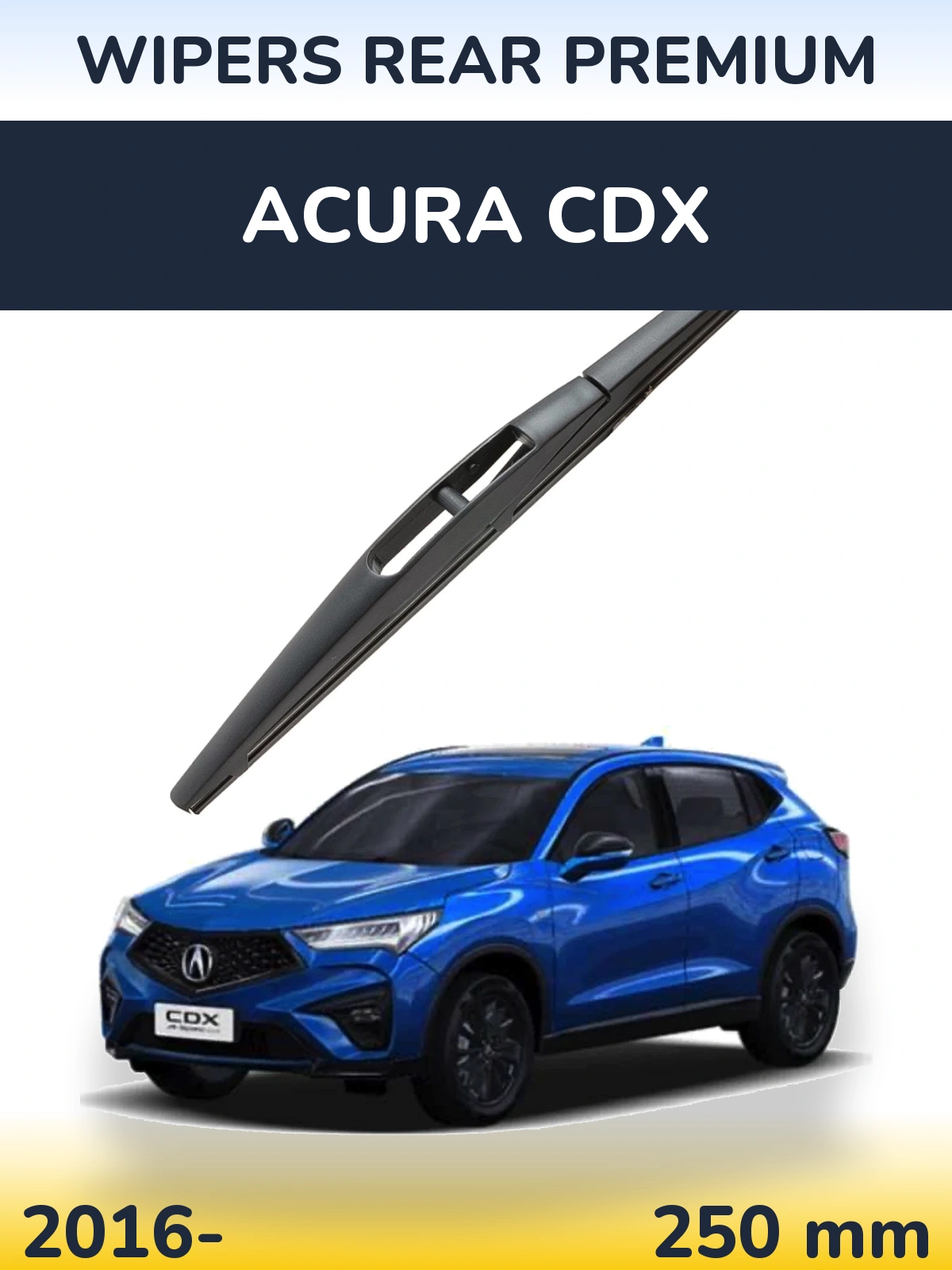 Torkarblad WIPERS REAR PREMIUM för Acura CDX