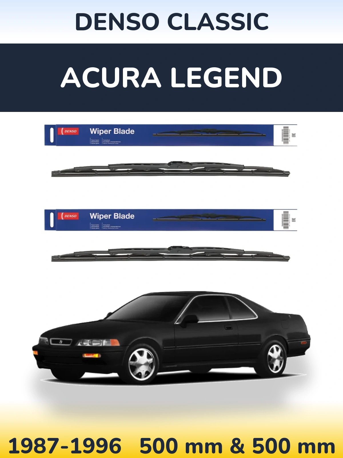 Torkarblad Denso Classic för Acura Legend
