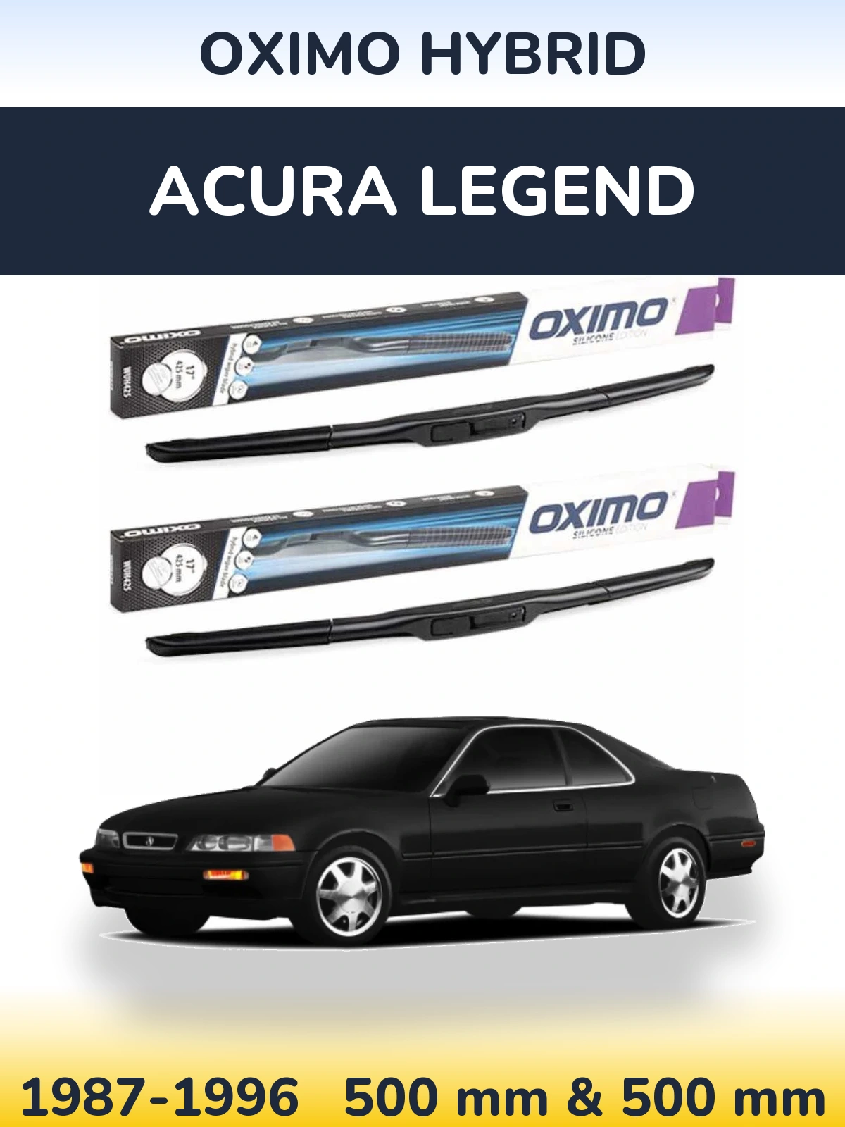 Torkarblad Oximo Hybrid för Acura Legend