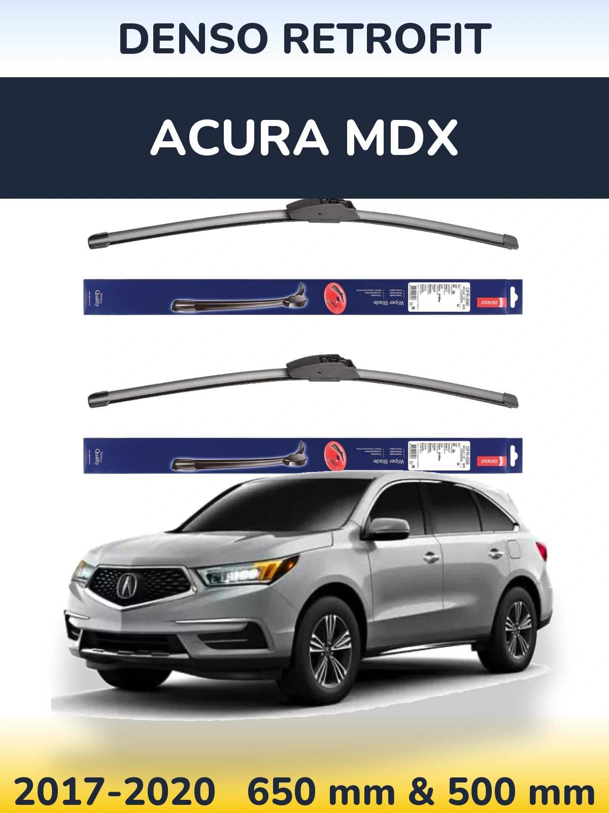 Torkarblad Denso Retrofit för Acura MDX
