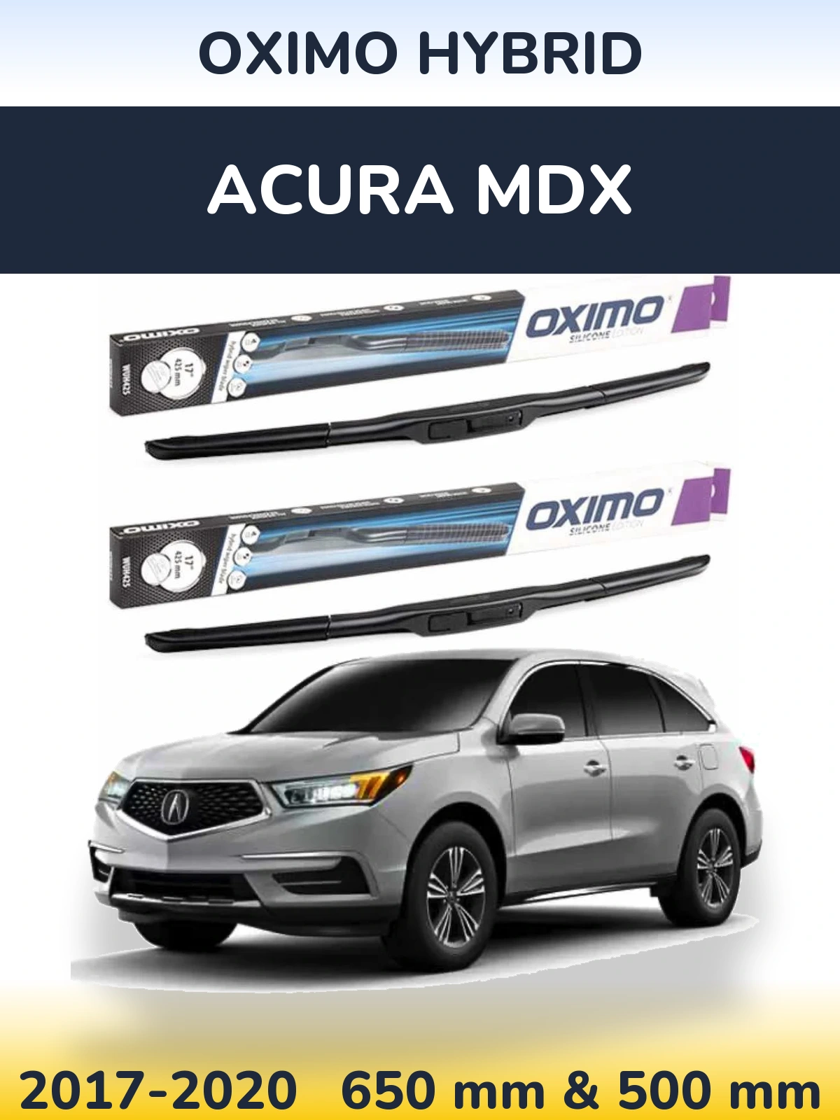 Torkarblad Oximo Hybrid för Acura MDX