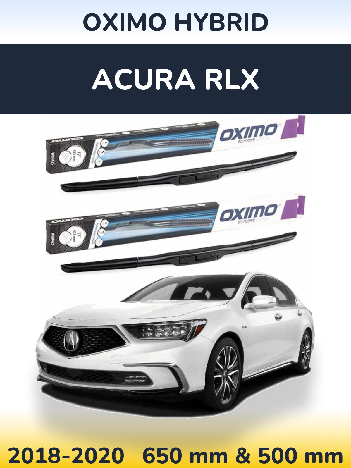Torkarblad Oximo Hybrid för Acura RLX