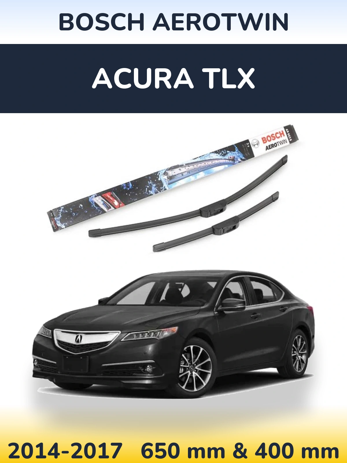 Torkarblad BOSCH AeroTwin för Acura TLX