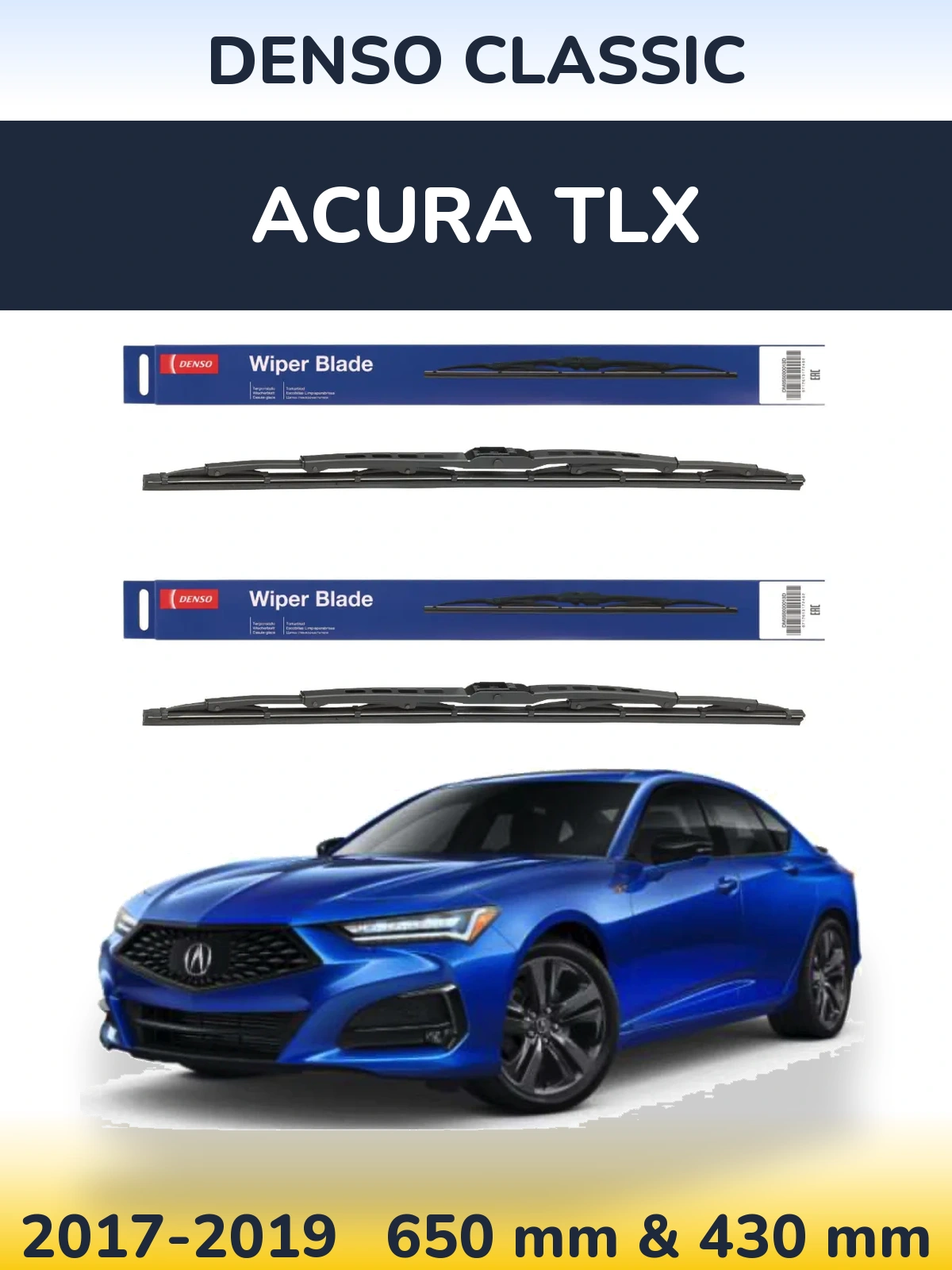 Torkarblad Denso Classic för Acura TLX