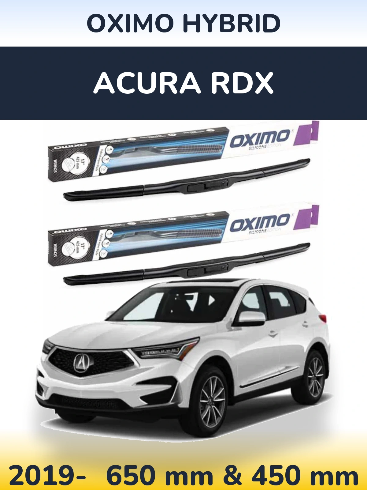 Torkarblad Oximo Hybrid för Acura RDX