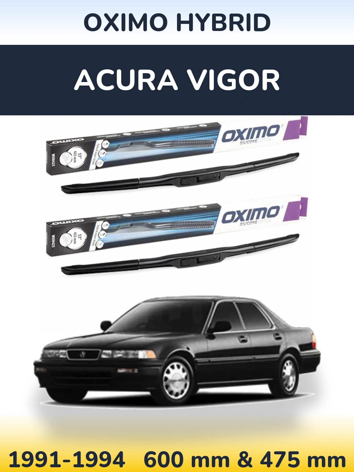 Torkarblad Oximo Hybrid för Acura Vigor