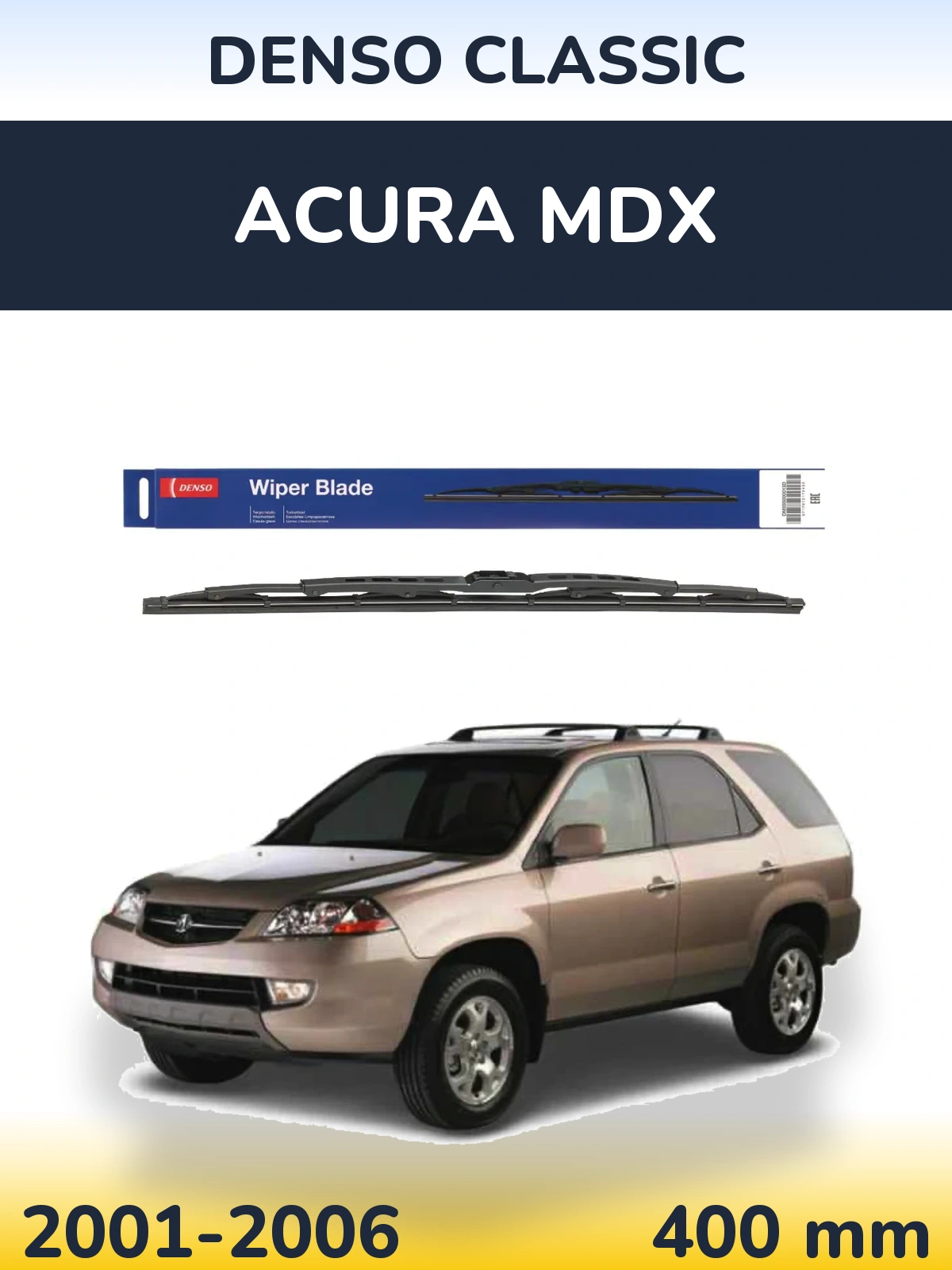 Torkarblad Denso Classic för Acura MDX