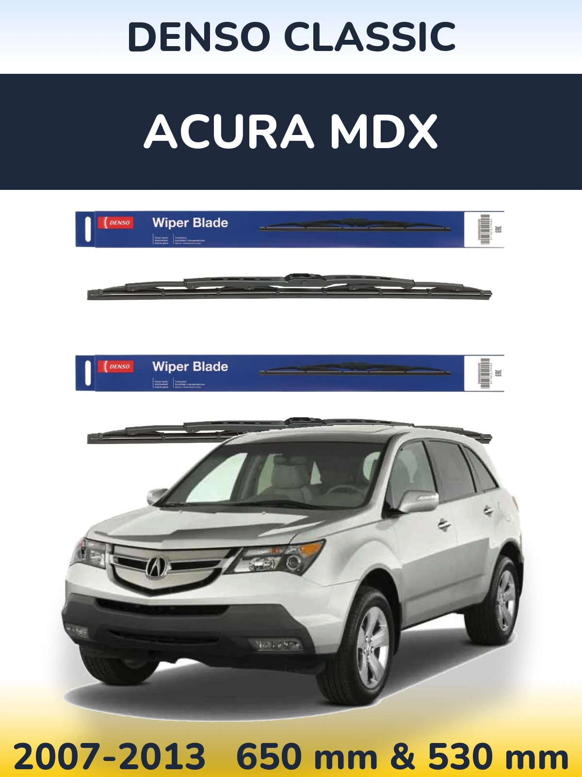 Torkarblad Denso Classic för Acura MDX