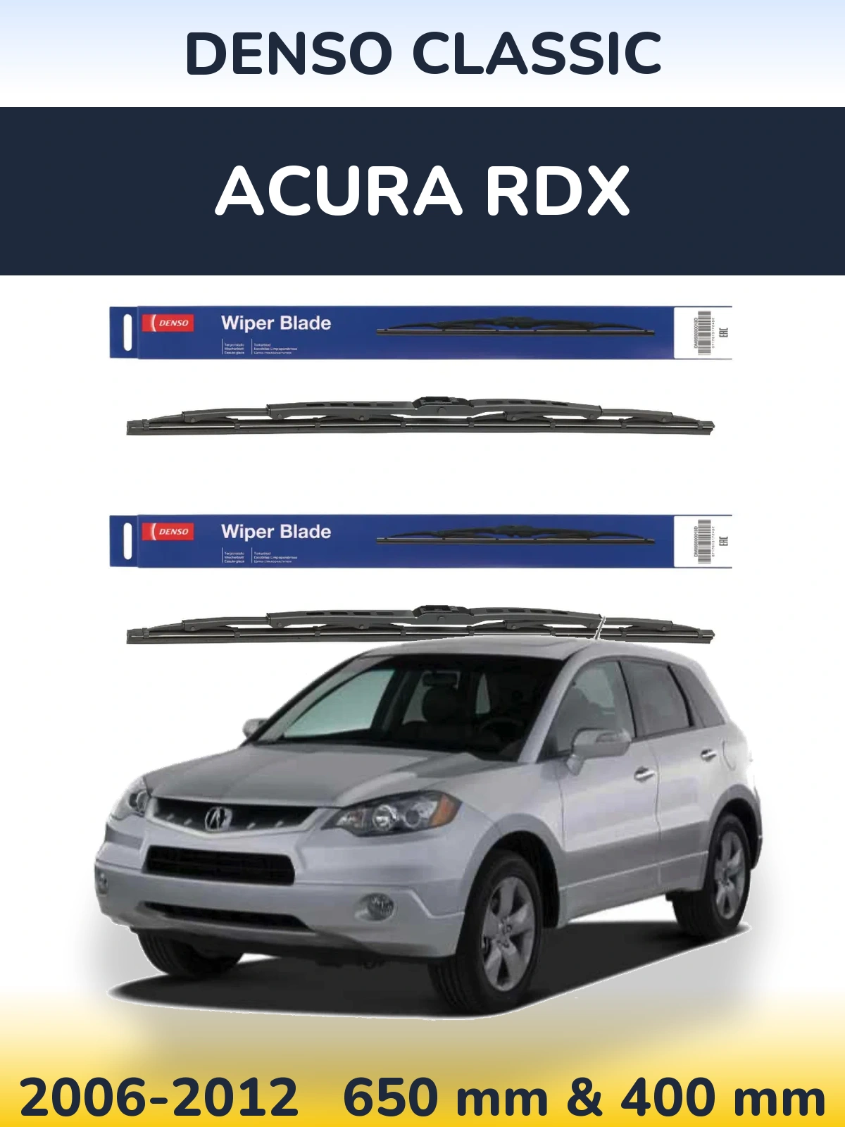 Torkarblad Denso Classic för Acura RDX