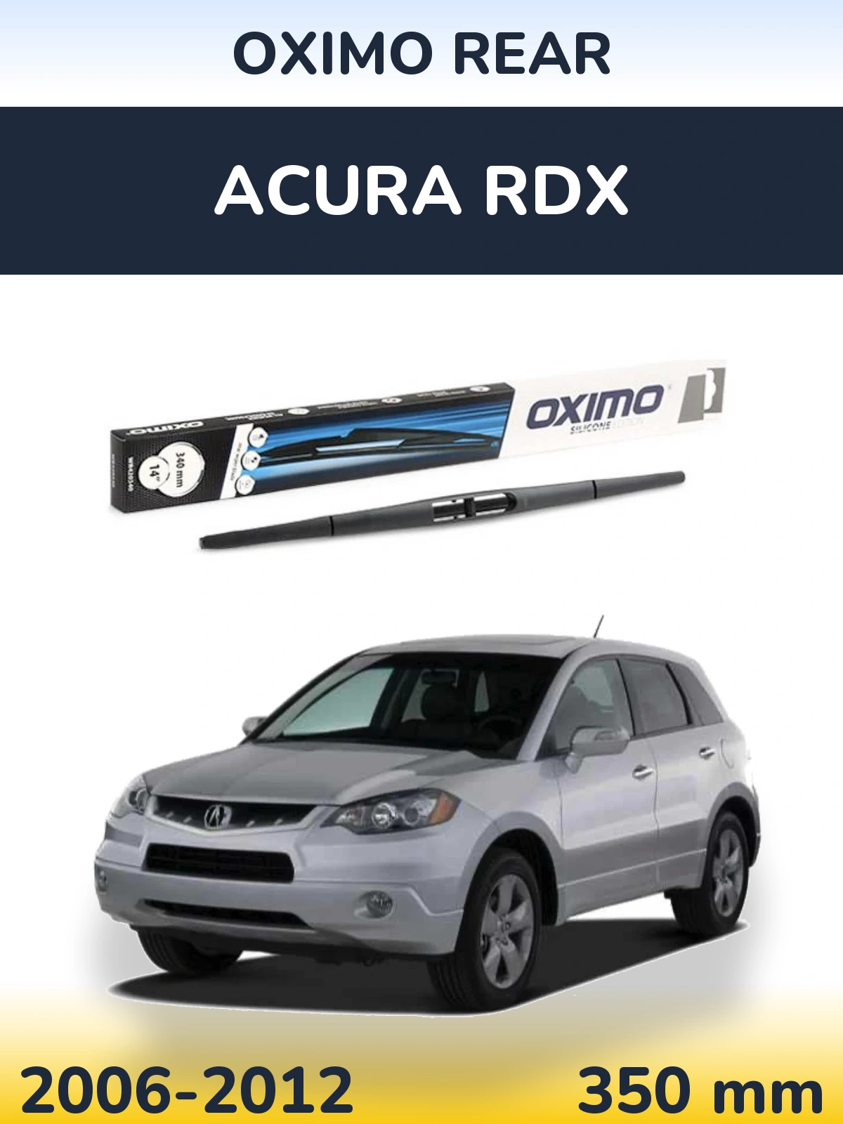 Torkarblad Oximo Rear för Acura RDX