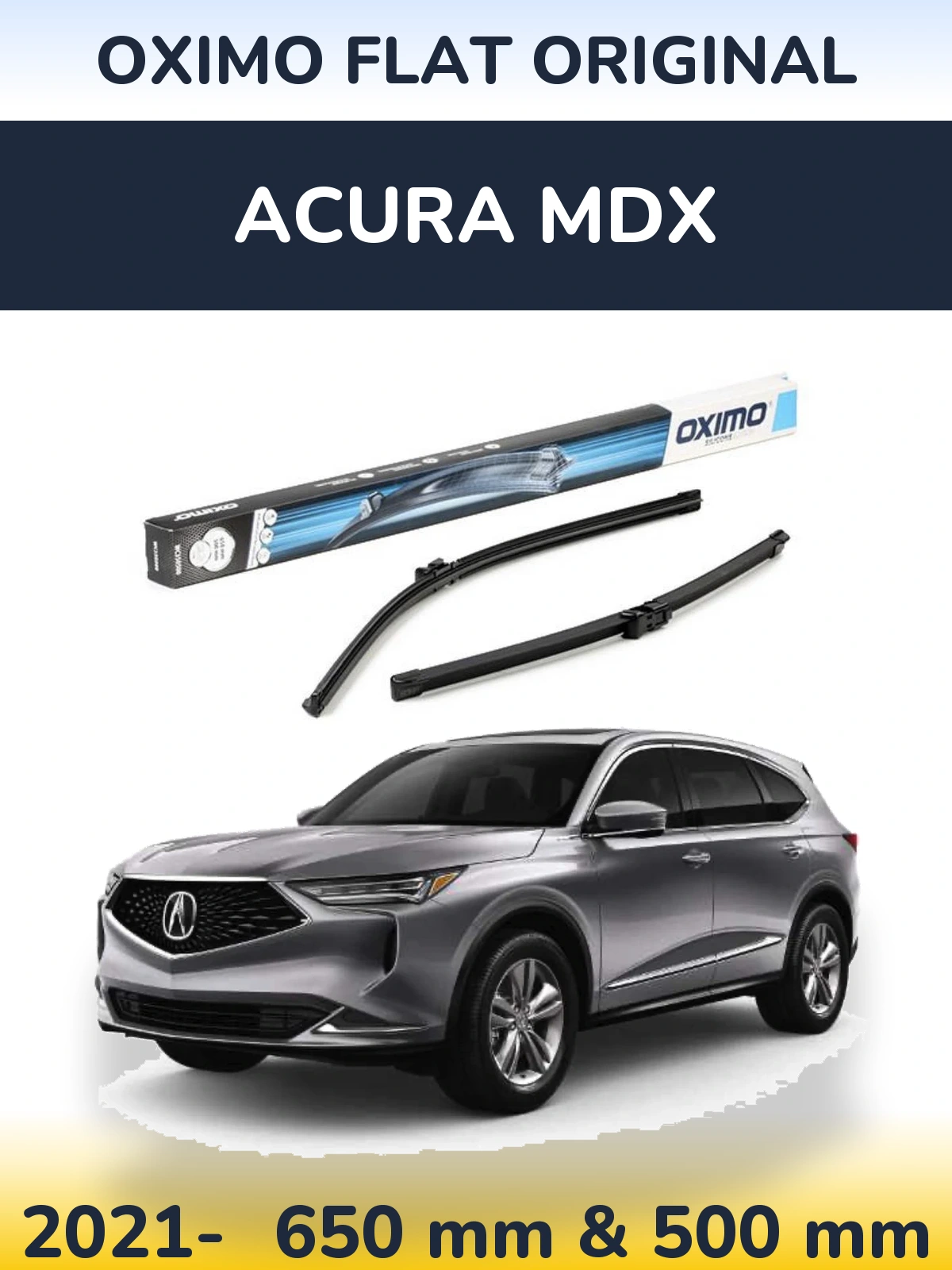 Torkarblad Oximo Flat Original för Acura MDX