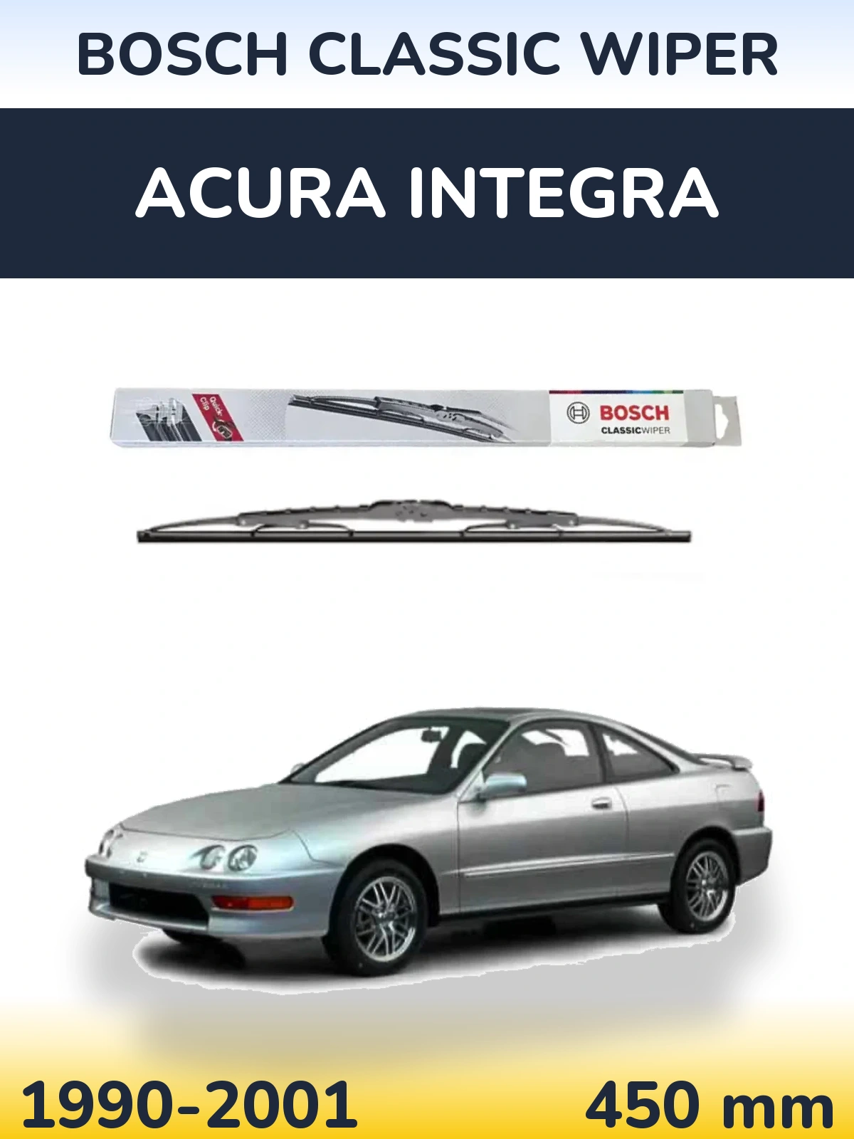 Torkarblad BOSCH Classic Wiper för Acura Integra