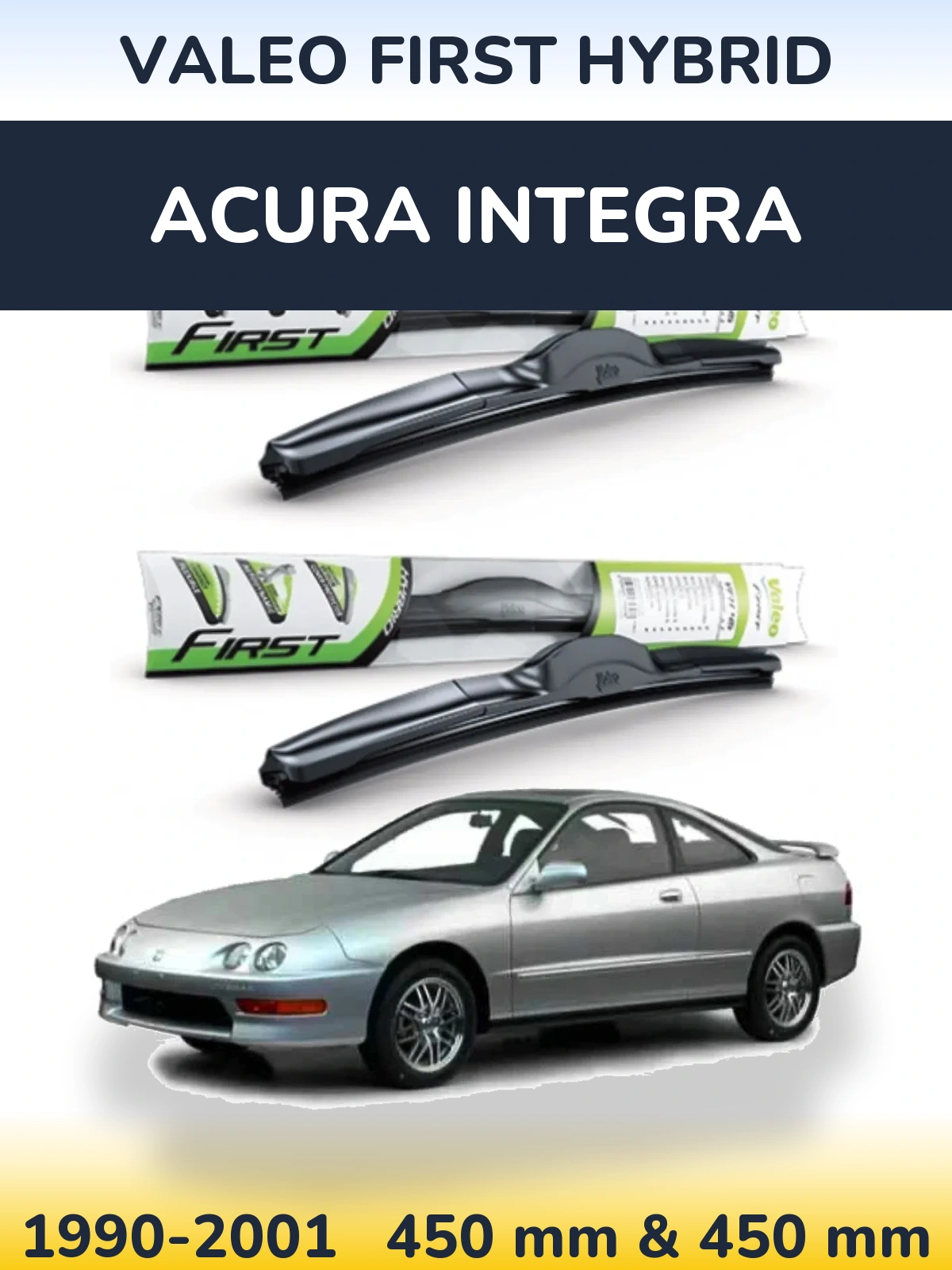 Torkarblad Valeo First Hybrid för Acura Integra