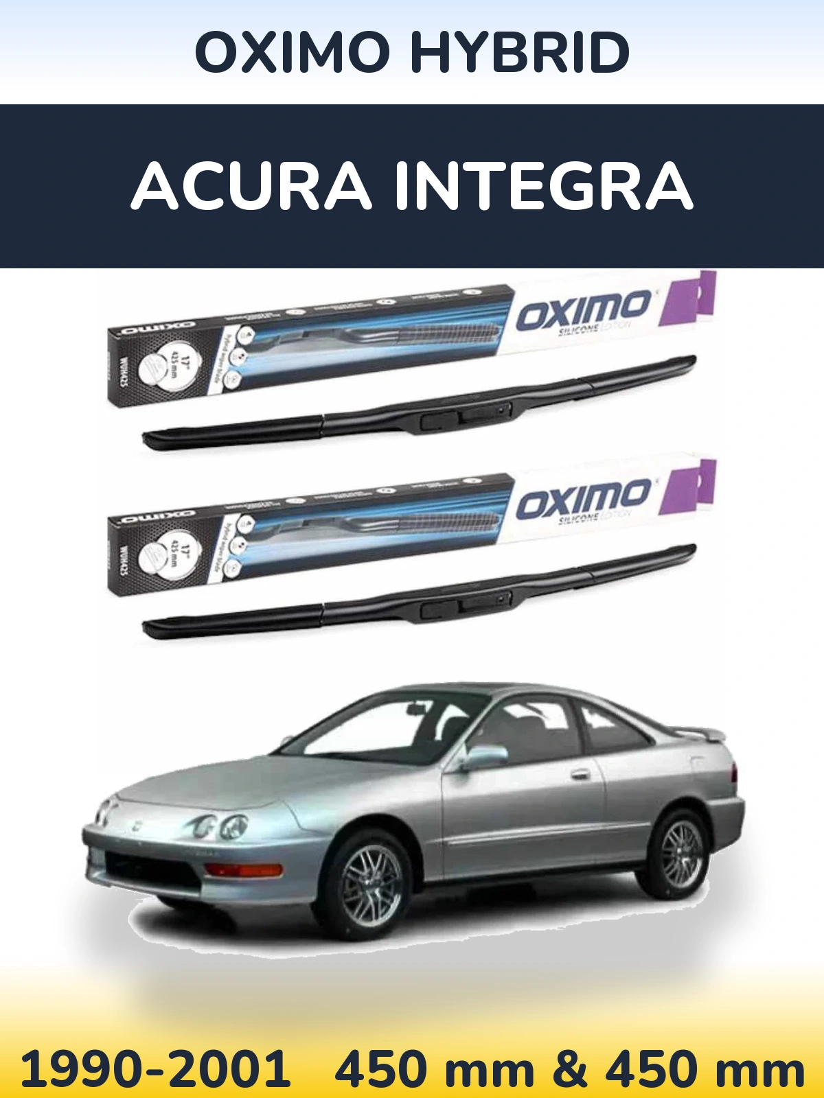 Torkarblad Oximo Hybrid för Acura Integra
