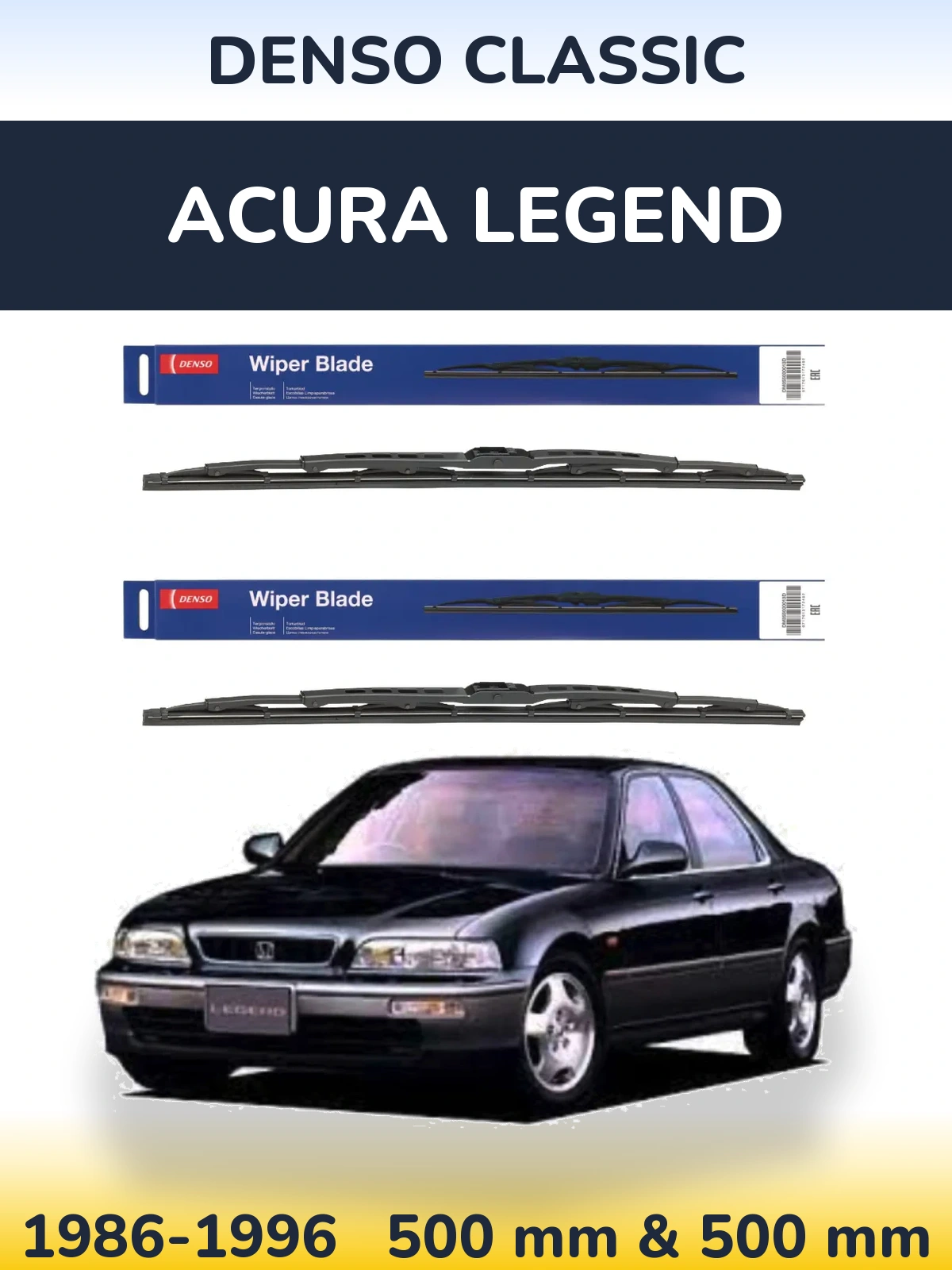 Torkarblad Denso Classic för Acura Legend
