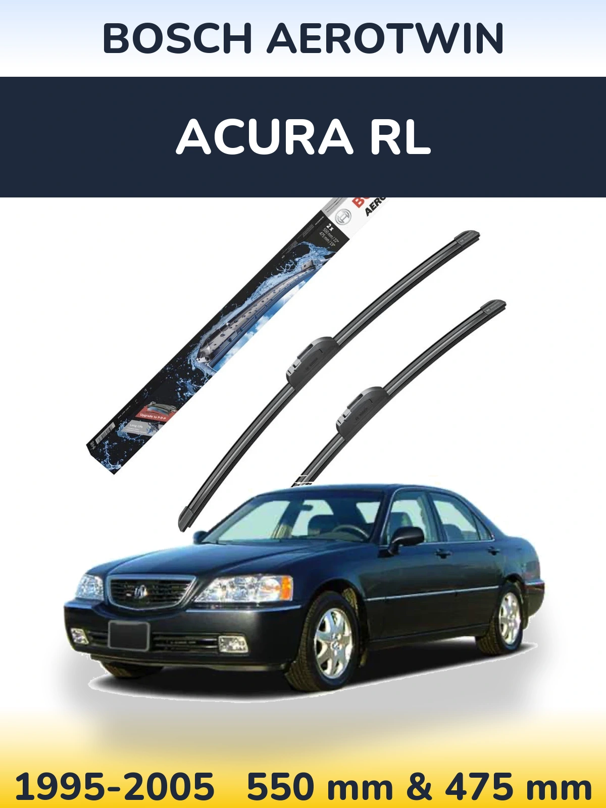 Torkarblad BOSCH AeroTwin för Acura RL