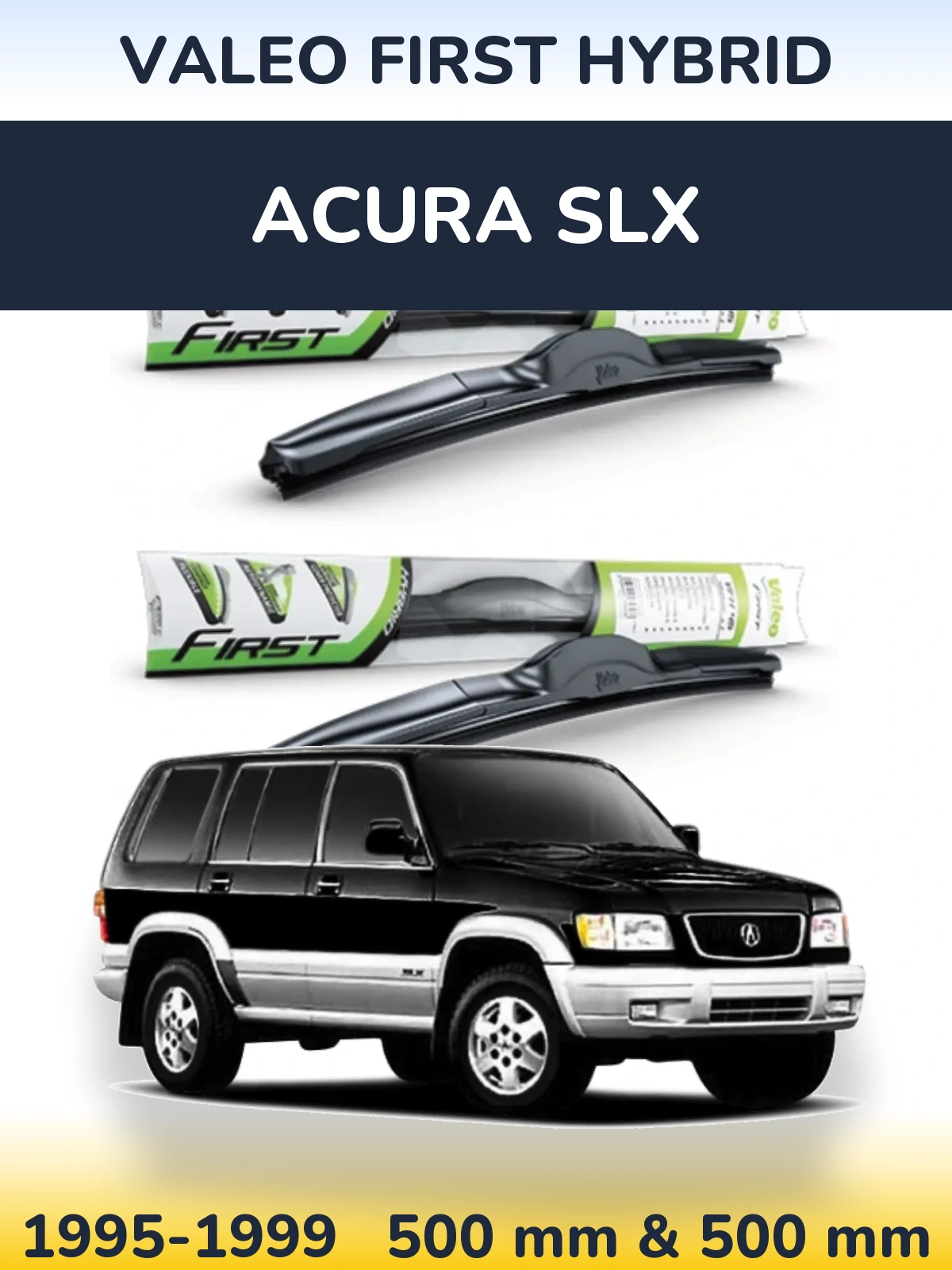 Torkarblad Valeo First Hybrid för Acura SLX