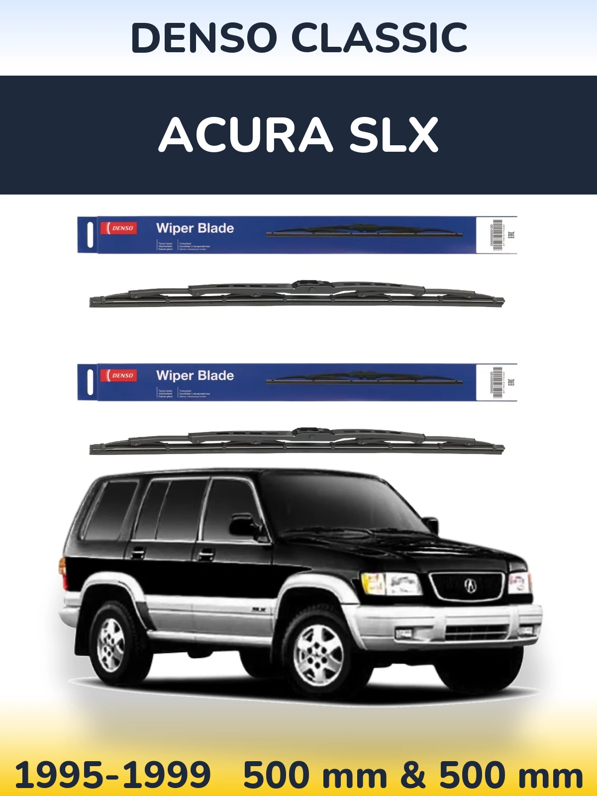 Torkarblad Denso Classic för Acura SLX