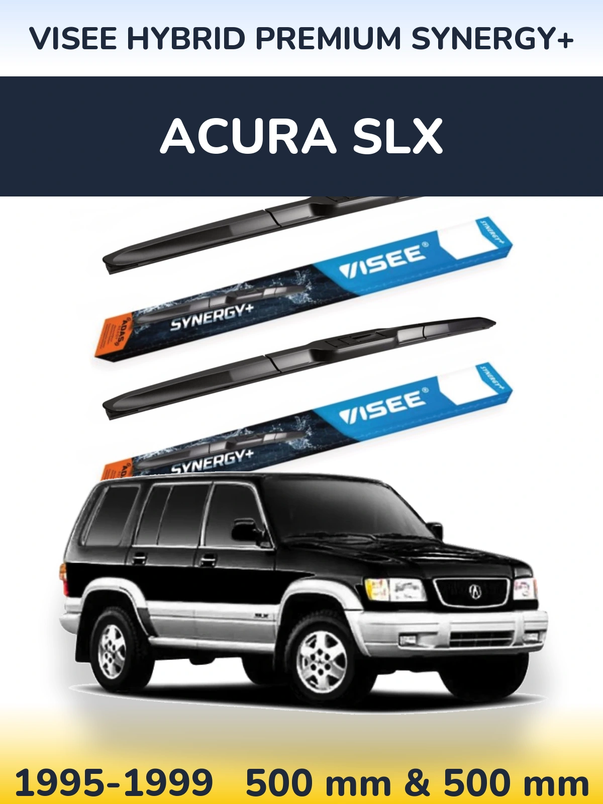 Torkarblad VISEE HYBRID PREMIUM SYNERGY+ för Acura SLX