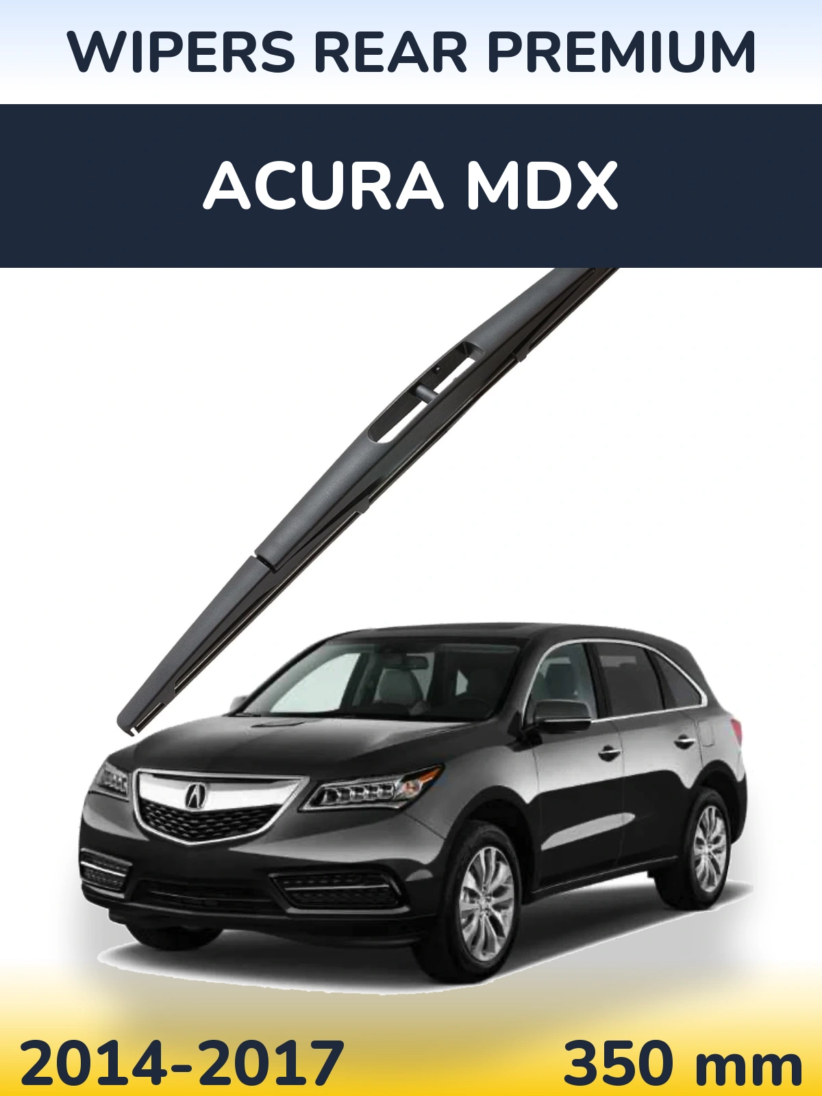 Torkarblad WIPERS REAR PREMIUM för Acura MDX