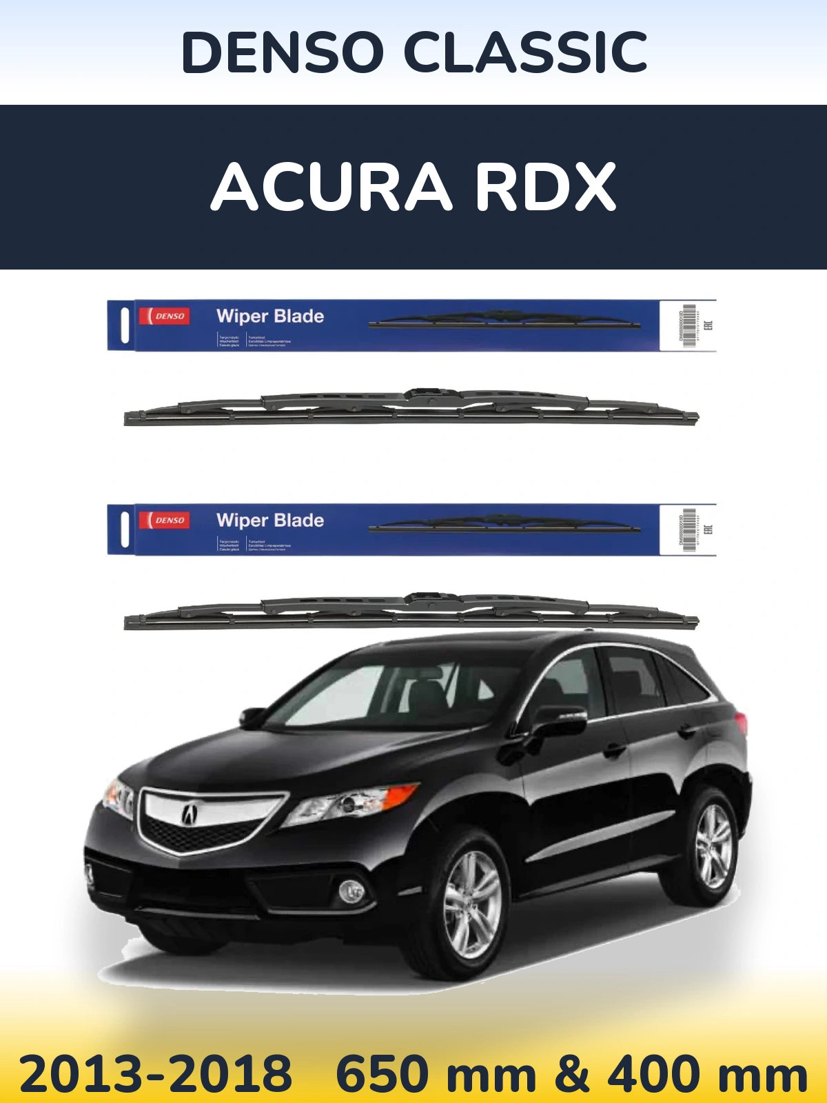 Torkarblad Denso Classic för Acura RDX