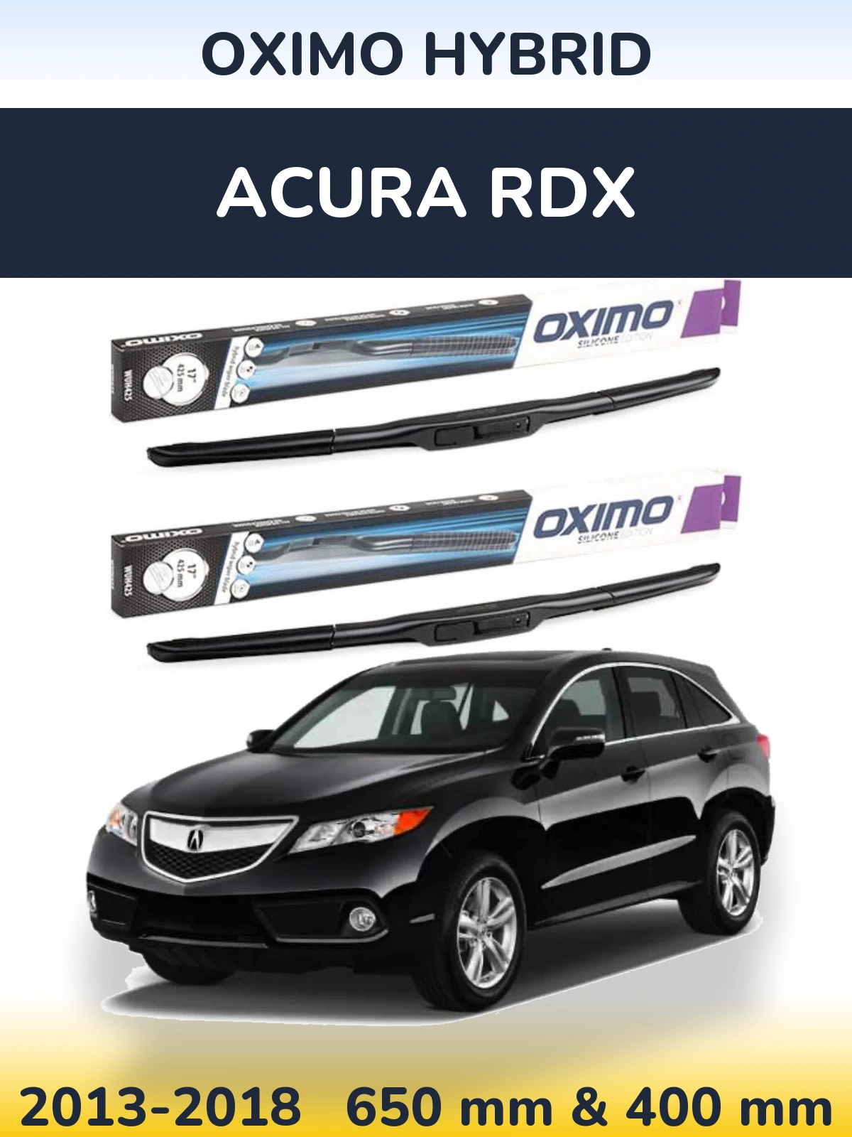 Torkarblad Oximo Hybrid för Acura RDX