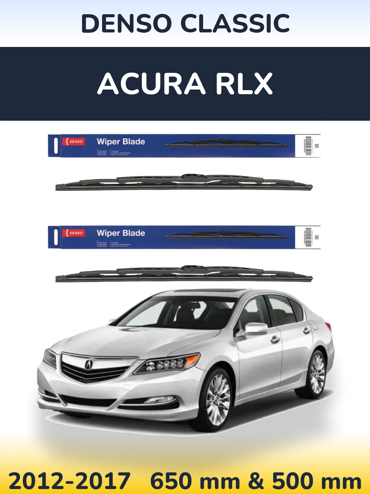 Torkarblad Denso Classic för Acura RLX