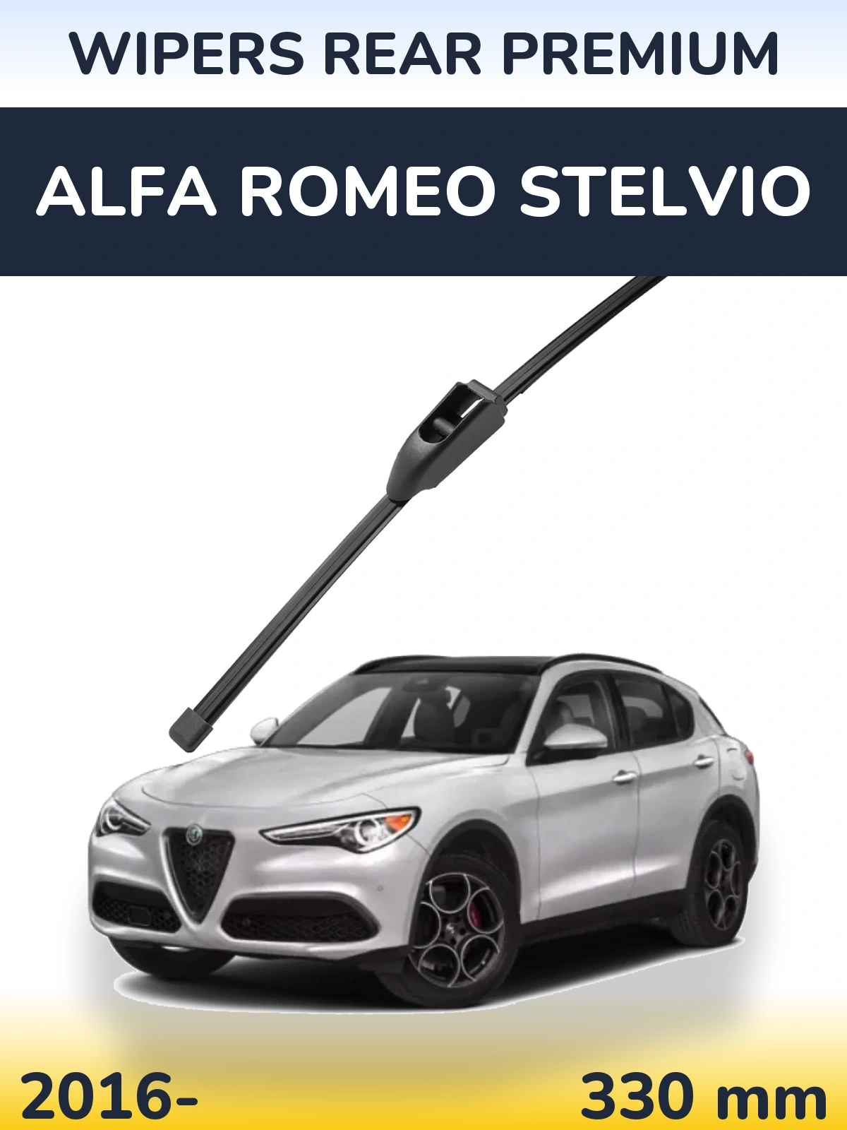 Torkarblad WIPERS REAR PREMIUM för Alfa Romeo Stelvio