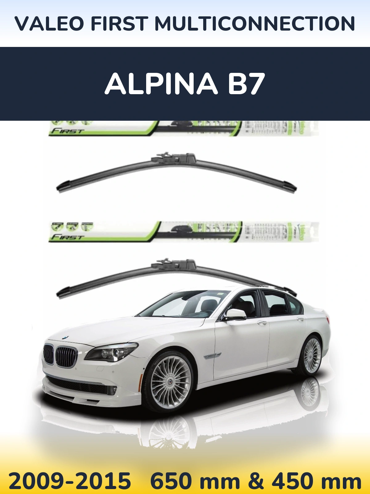 Torkarblad Valeo First MultiConnection för Alpina B7