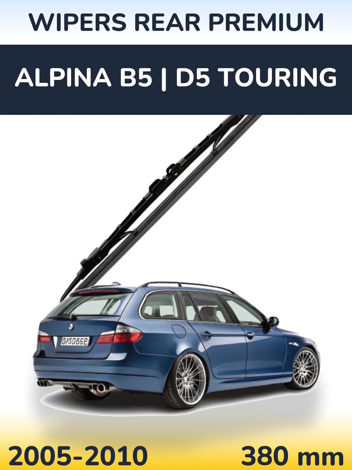 Torkarblad WIPERS REAR PREMIUM för Alpina B5 | D5 Touring