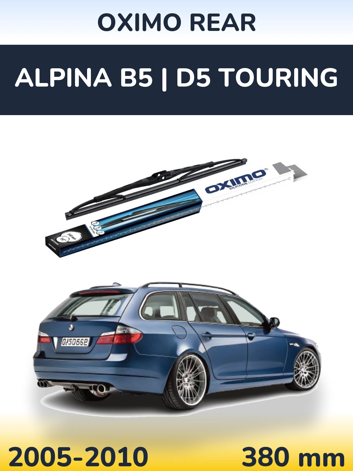 Torkarblad Oximo Rear för Alpina B5 | D5 Touring