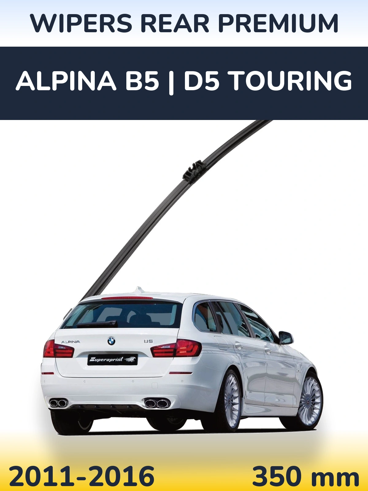 Torkarblad WIPERS REAR PREMIUM för Alpina B5 | D5 Touring