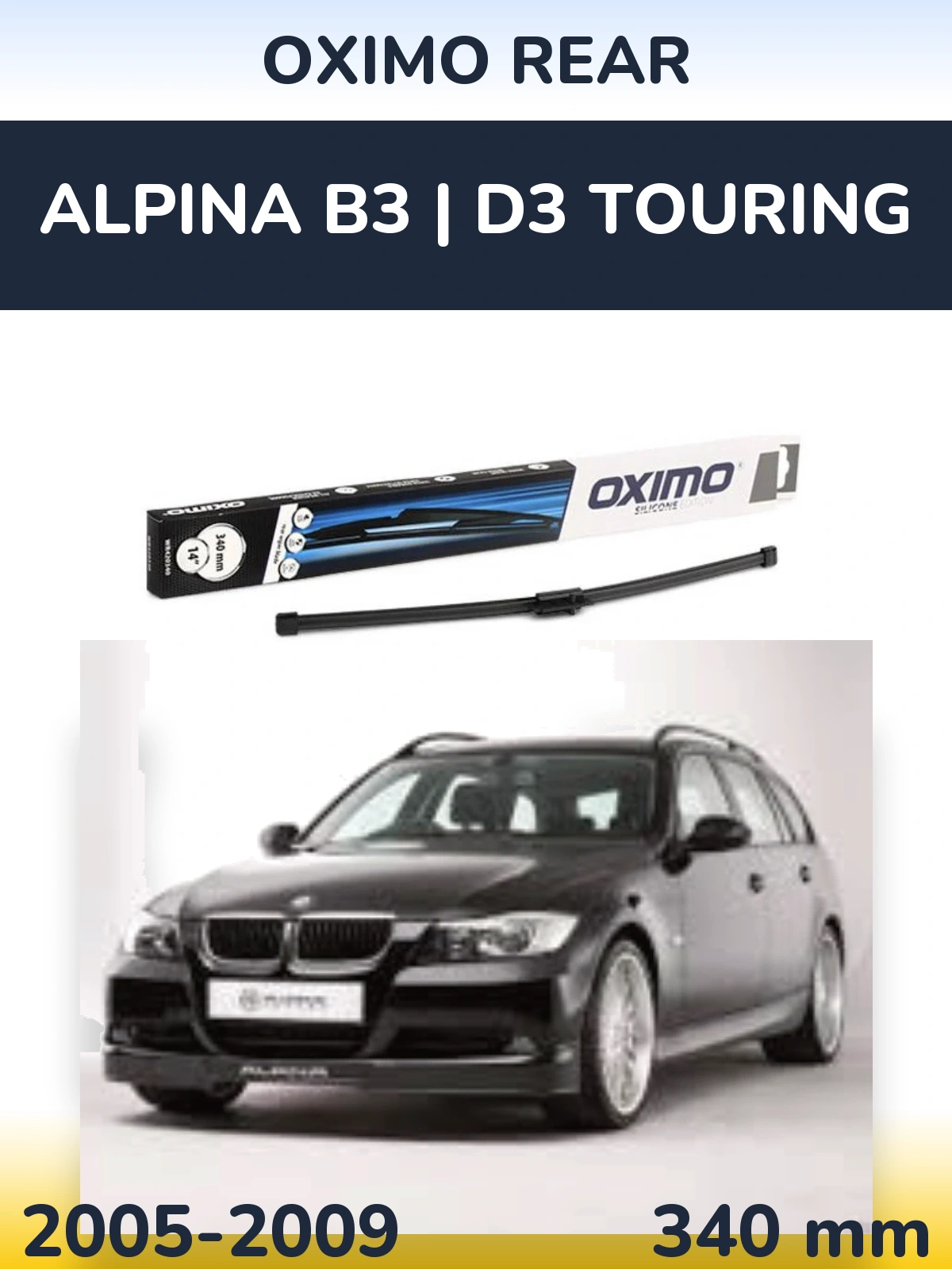Torkarblad Oximo Rear för Alpina B3 | D3 Touring