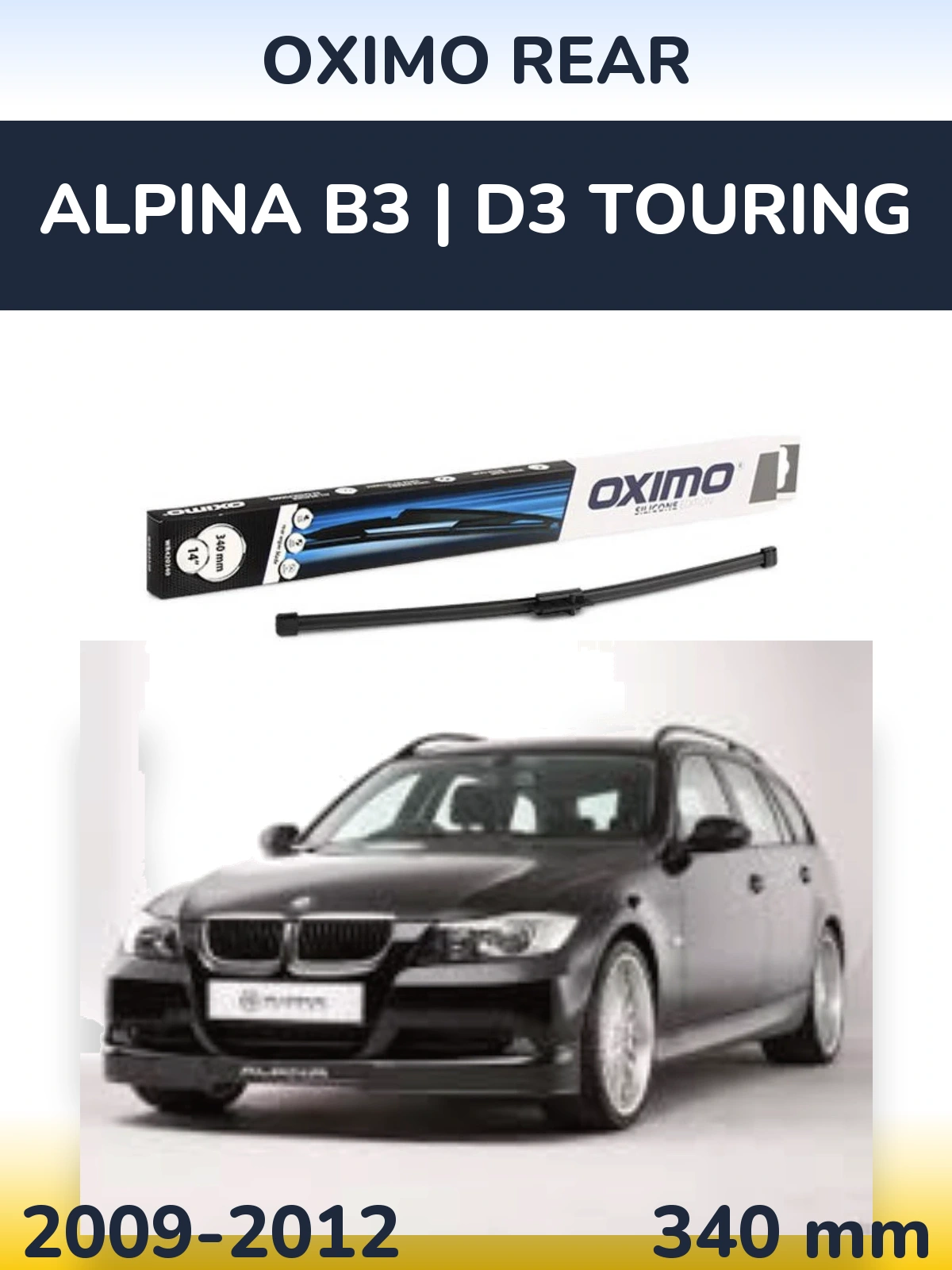 Torkarblad Oximo Rear för Alpina B3 | D3 Touring