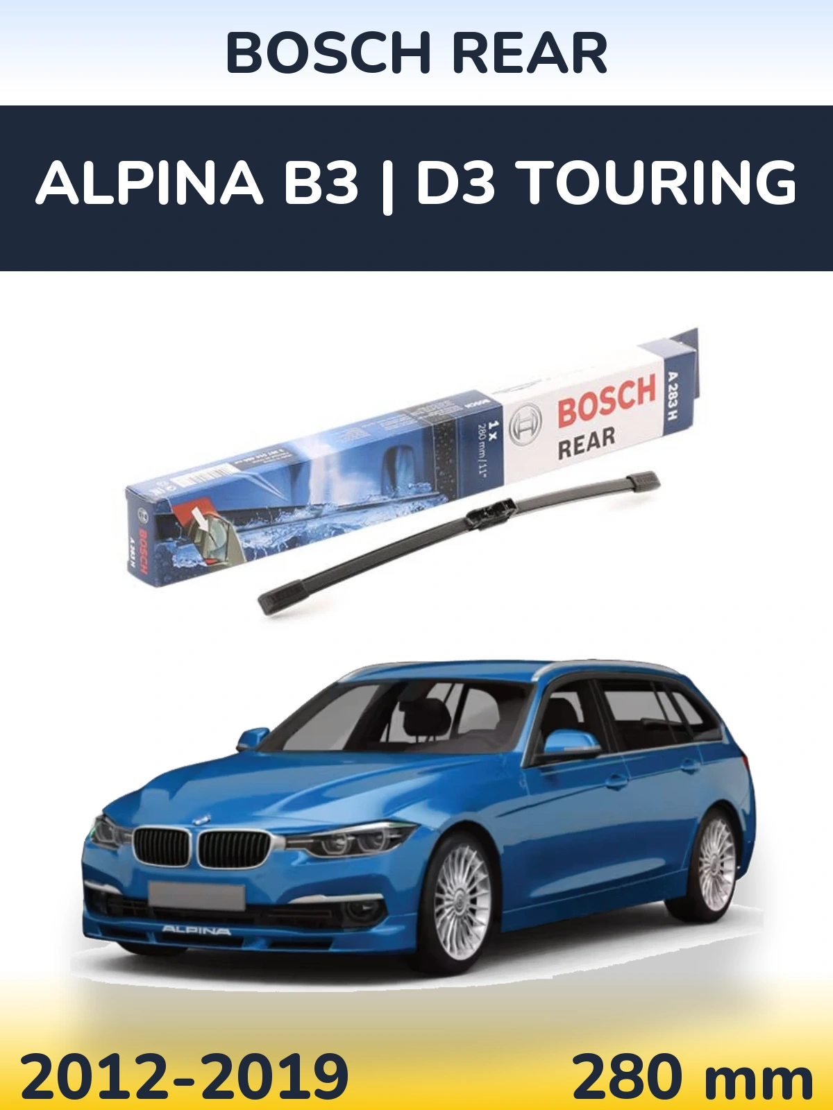 Torkarblad BOSCH Rear för Alpina B3 | D3 Touring