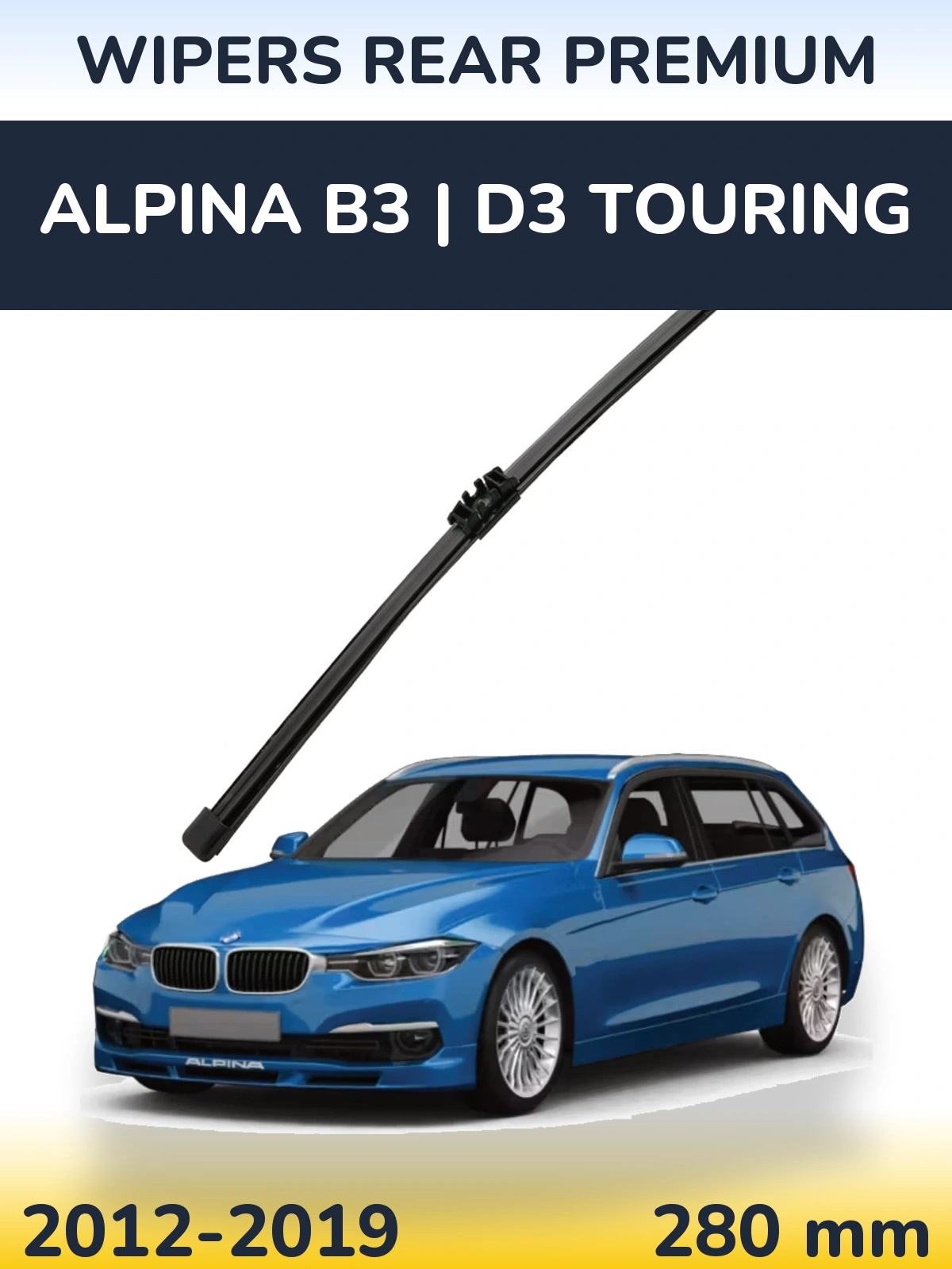 Torkarblad WIPERS REAR PREMIUM för Alpina B3 | D3 Touring