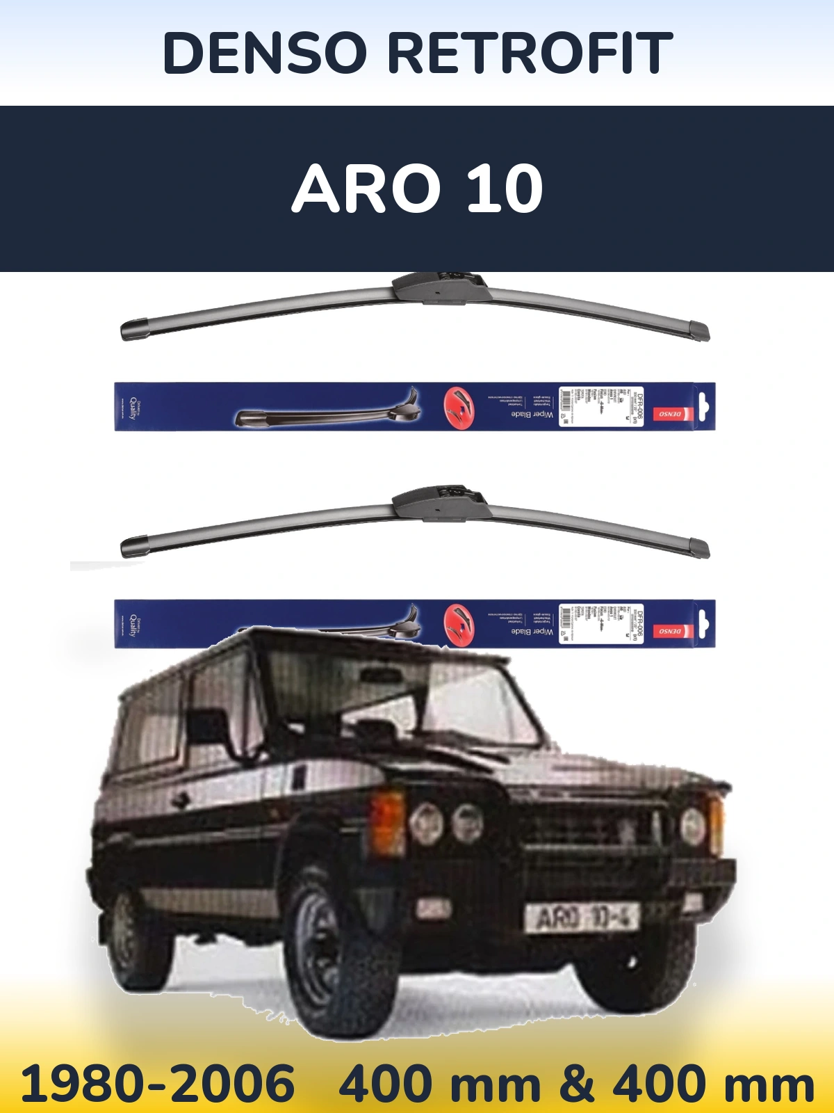 Torkarblad Denso Retrofit för ARO 10