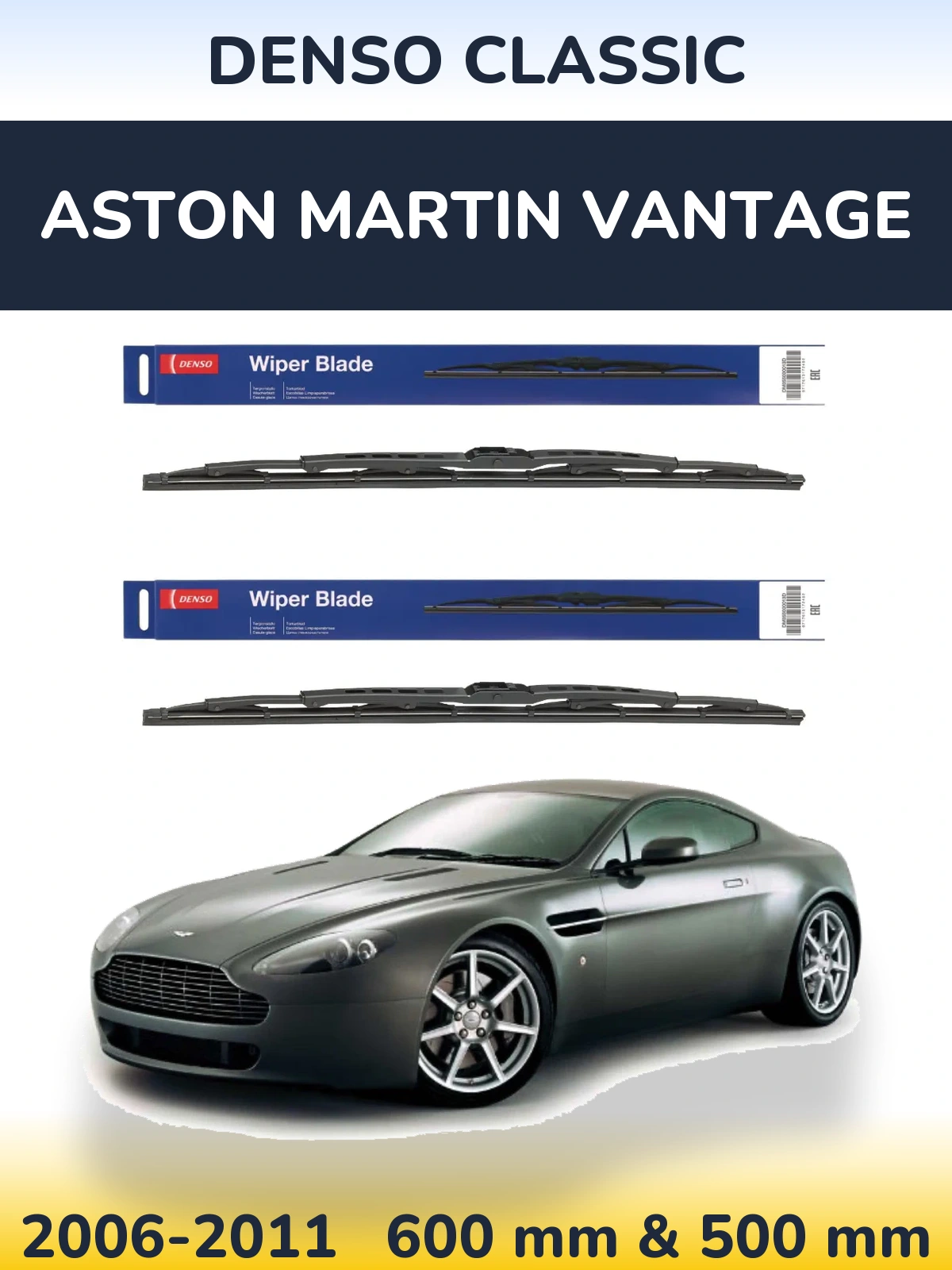 Torkarblad Denso Classic för Aston Martin Vantage