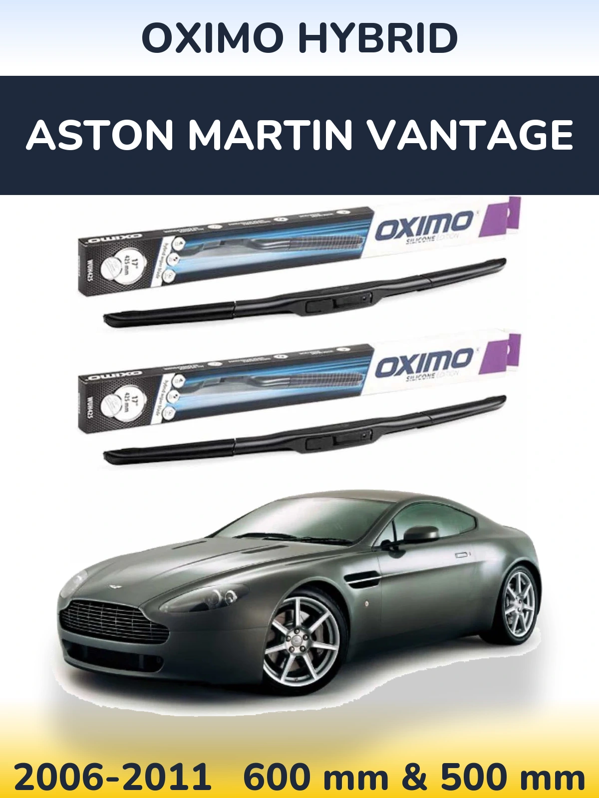 Torkarblad Oximo Hybrid för Aston Martin Vantage