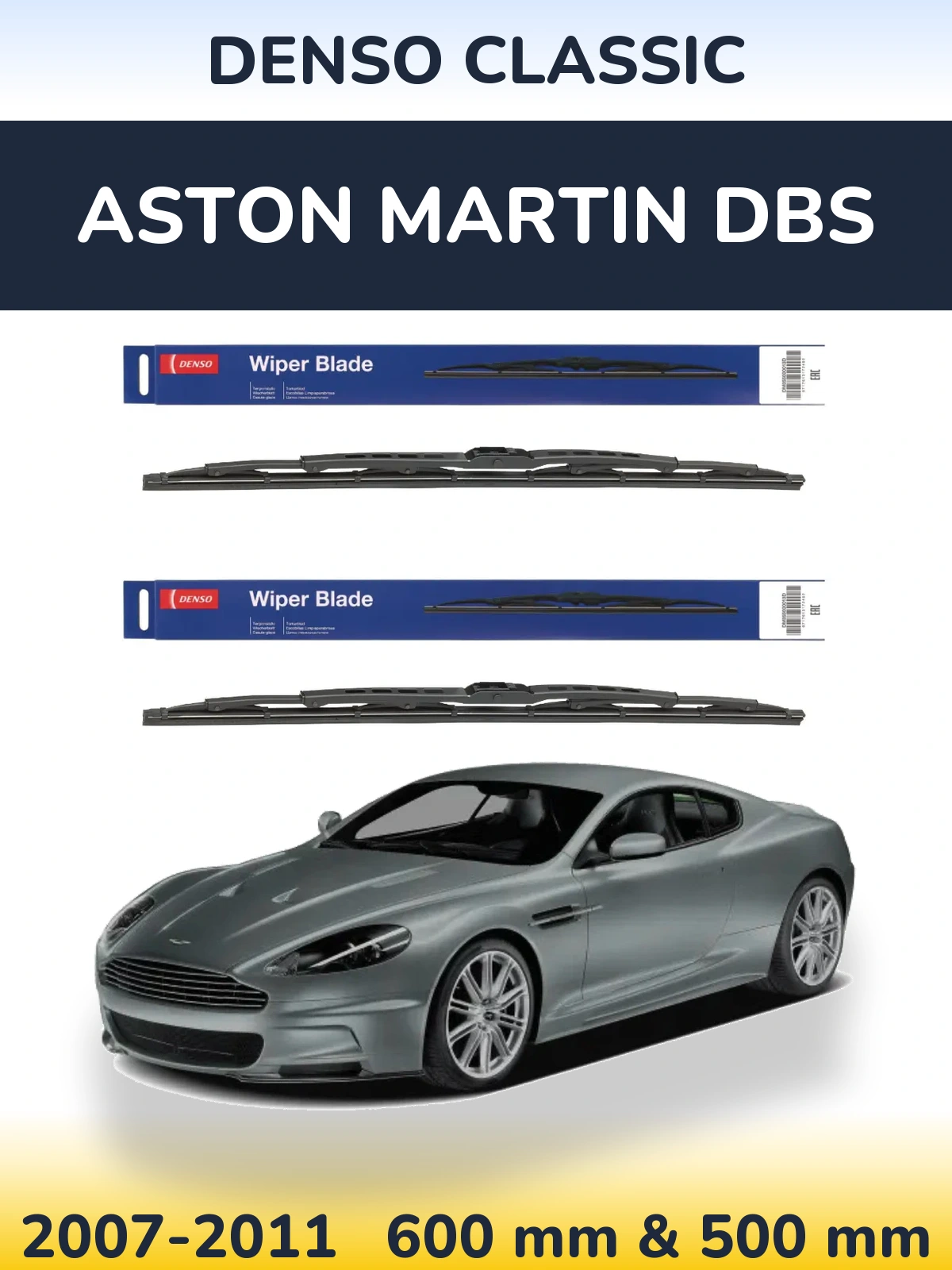 Torkarblad Denso Classic för Aston Martin DBS