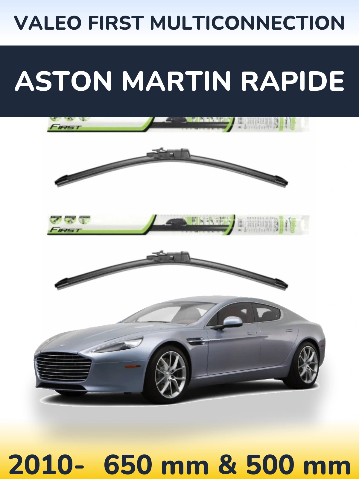 Torkarblad Valeo First MultiConnection för Aston Martin Rapide