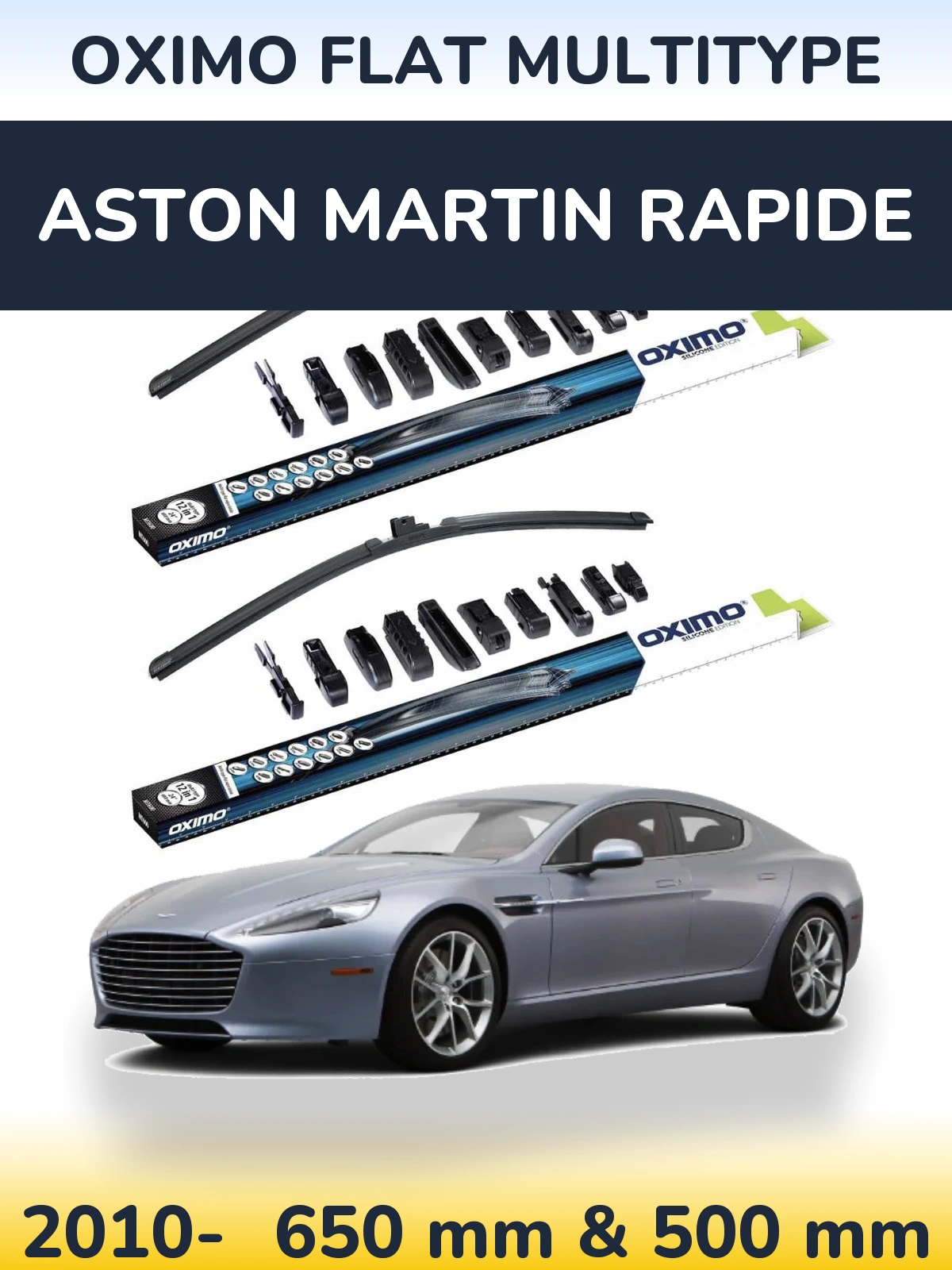 Torkarblad Oximo Flat MultiType för Aston Martin Rapide